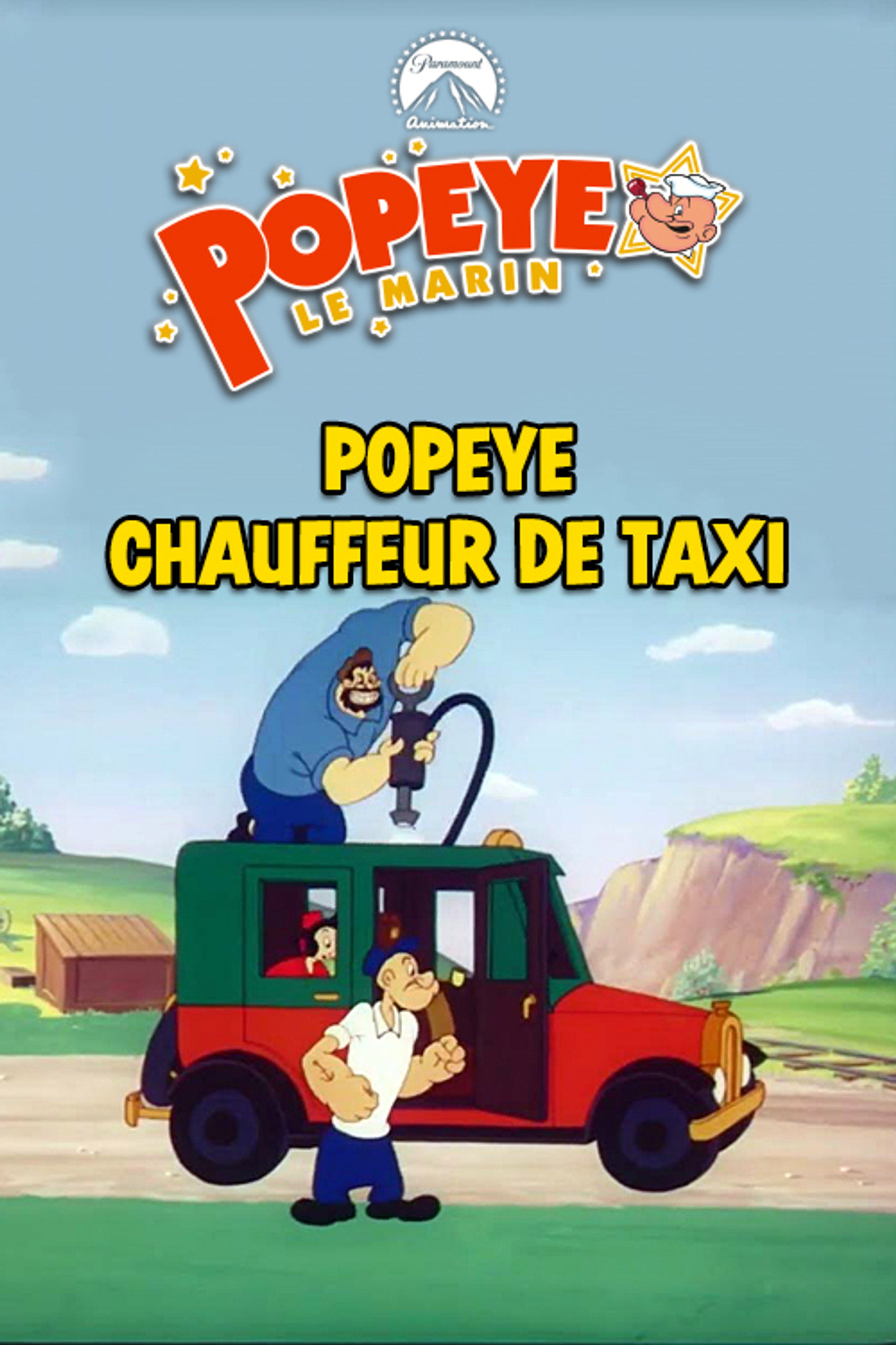 Popeye chauffeur de taxi