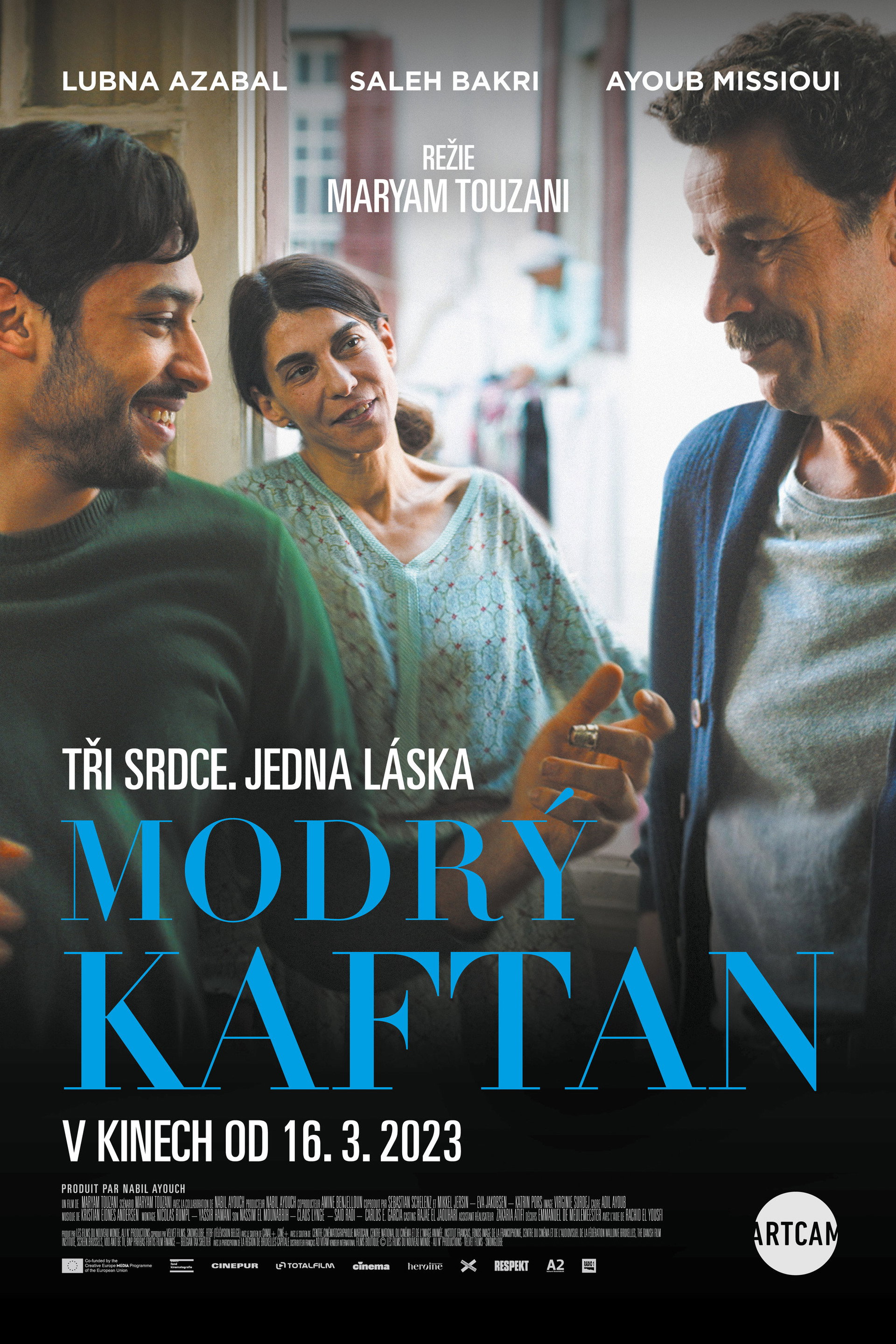 Modrý kaftan