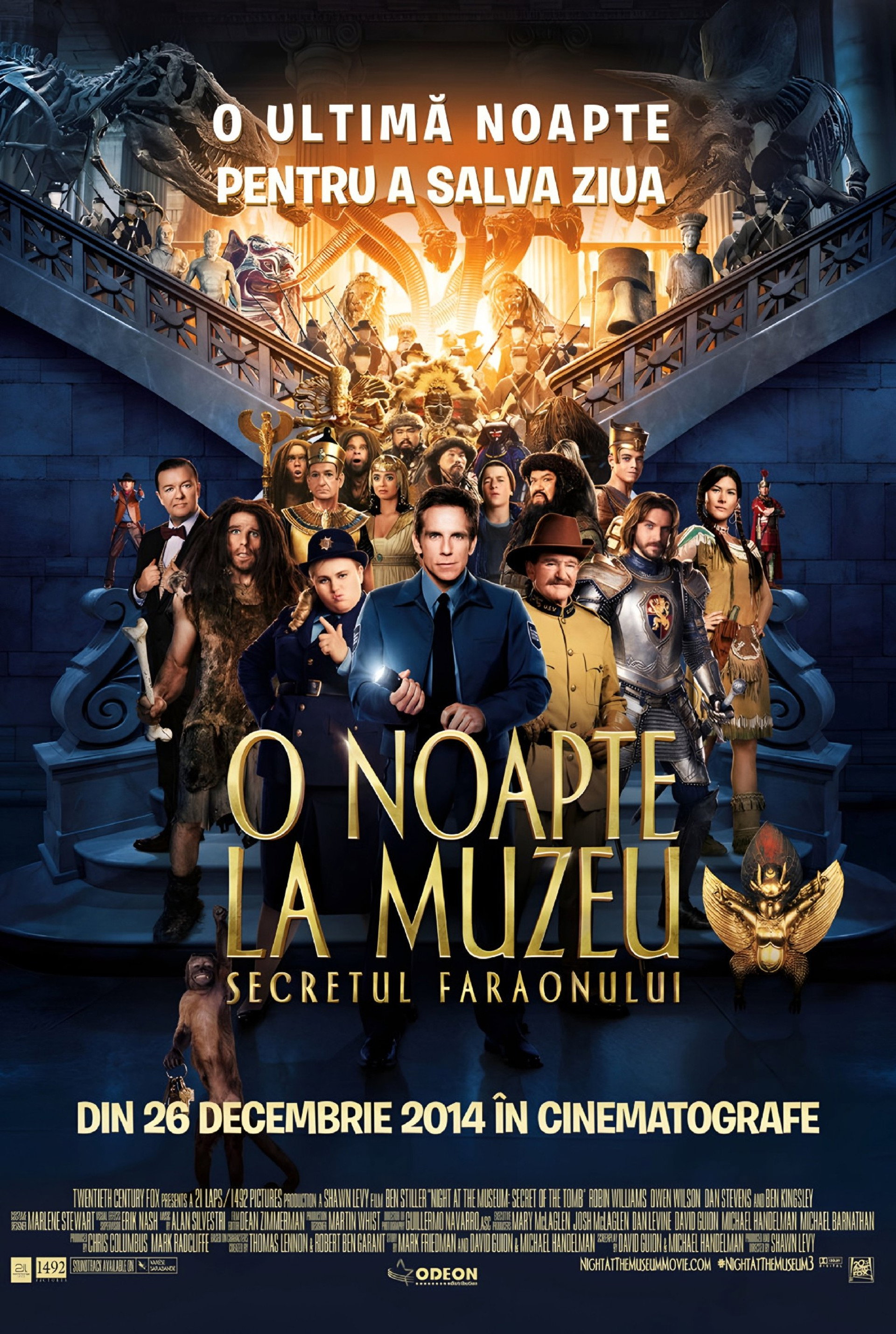 O noapte la muzeu: Secretul faraonului