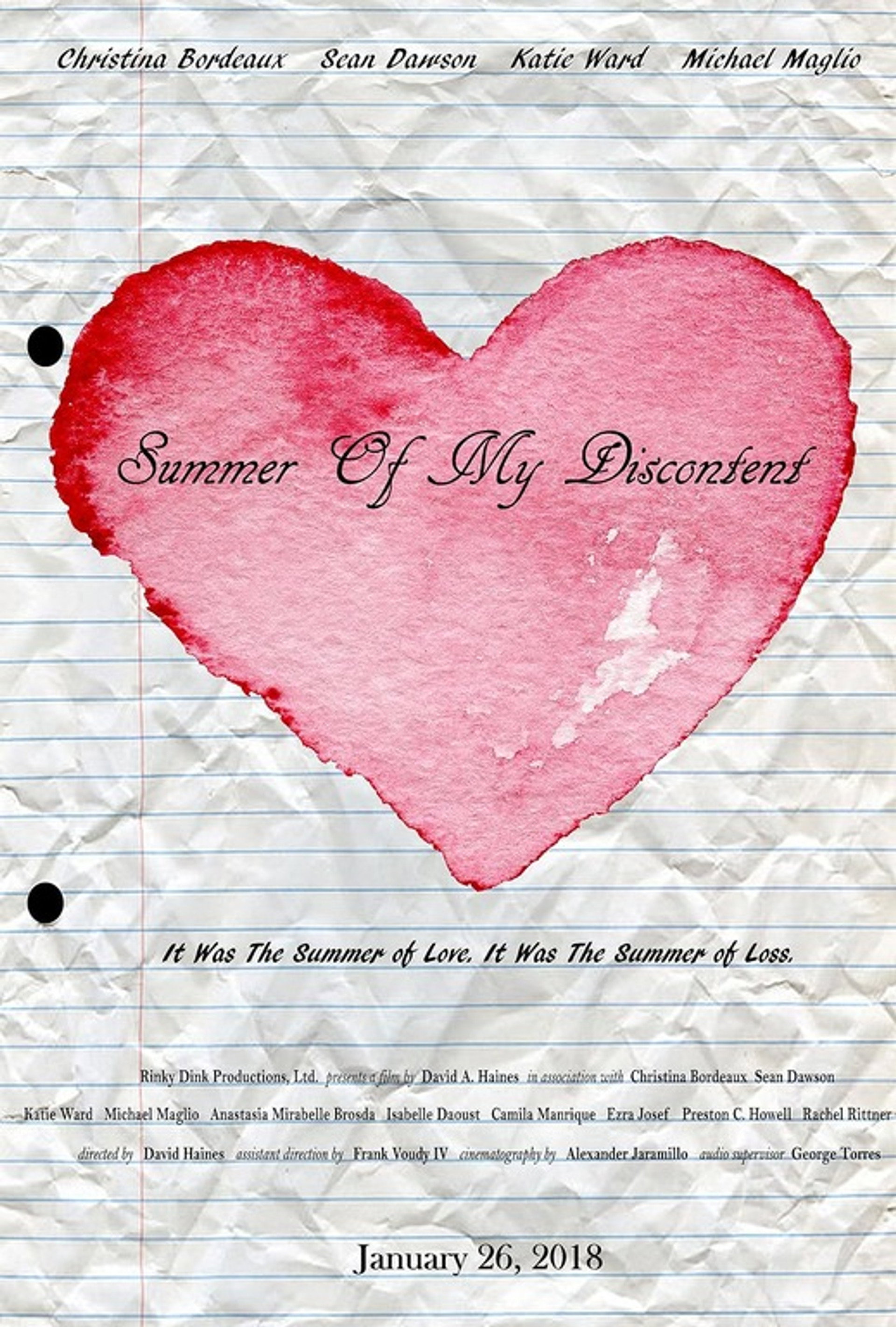 Summer of my Discontent