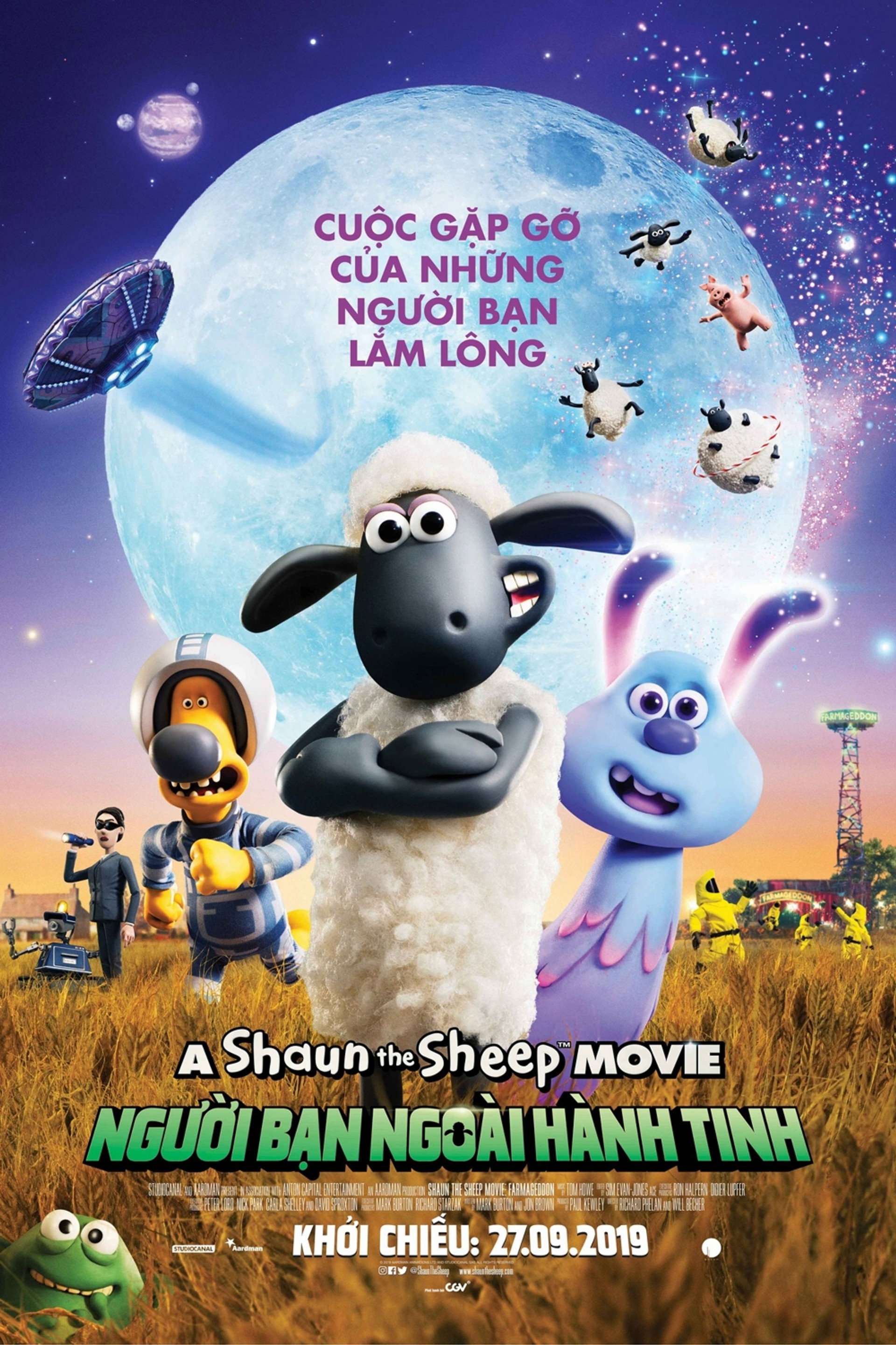 Shaun The Sheep Movie: Người Bạn Ngoài Hành Tinh
