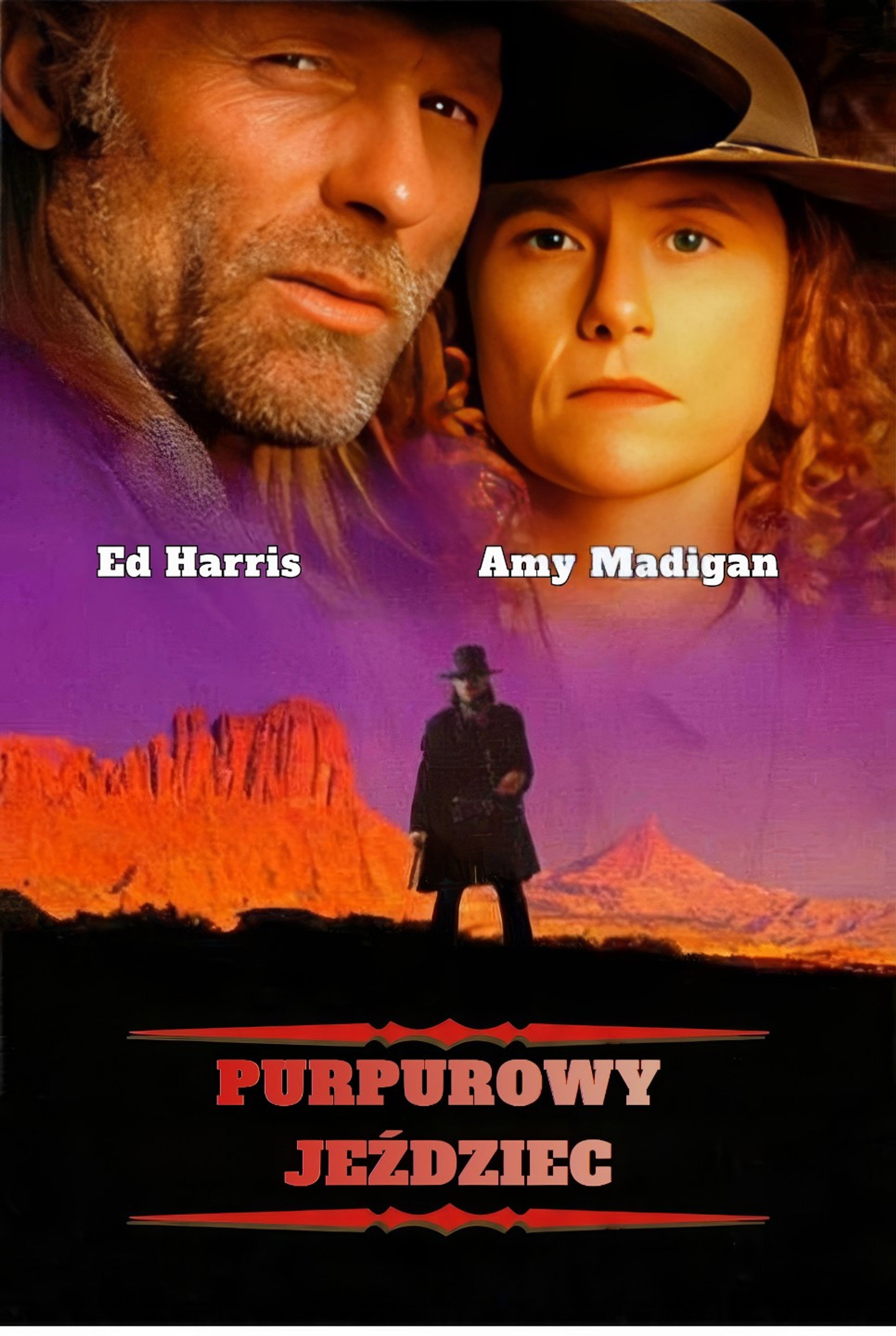 Purpurowy jeździec