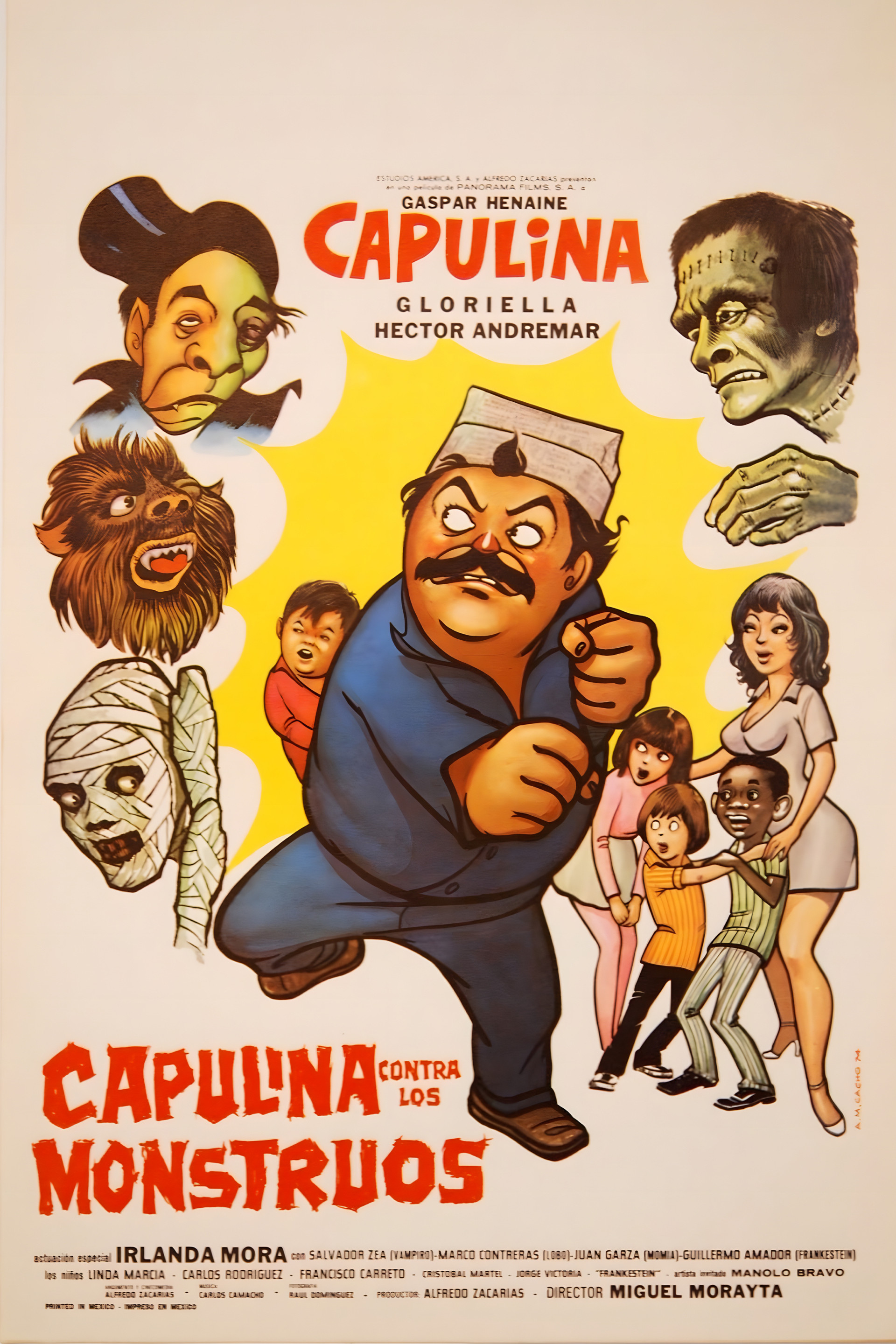 Capulina contra los monstruos