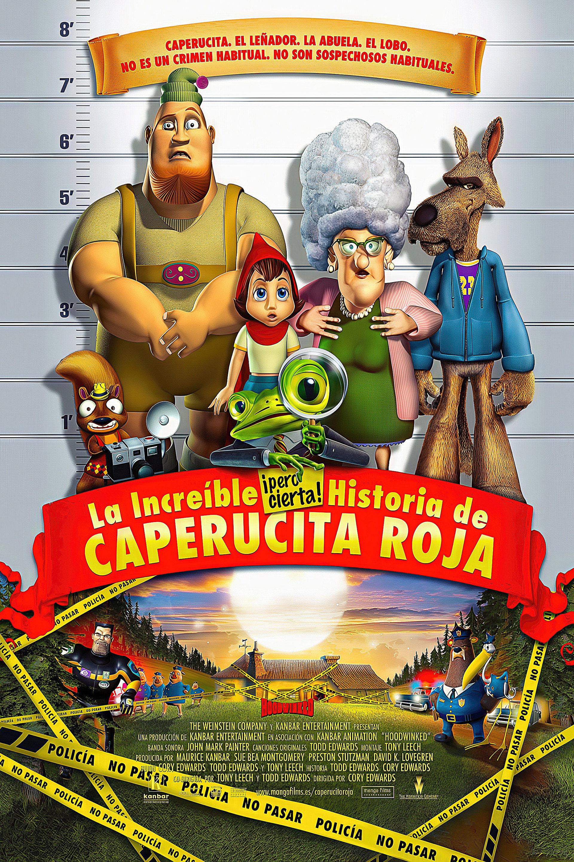 La increíble pero cierta historia de Caperucita Roja