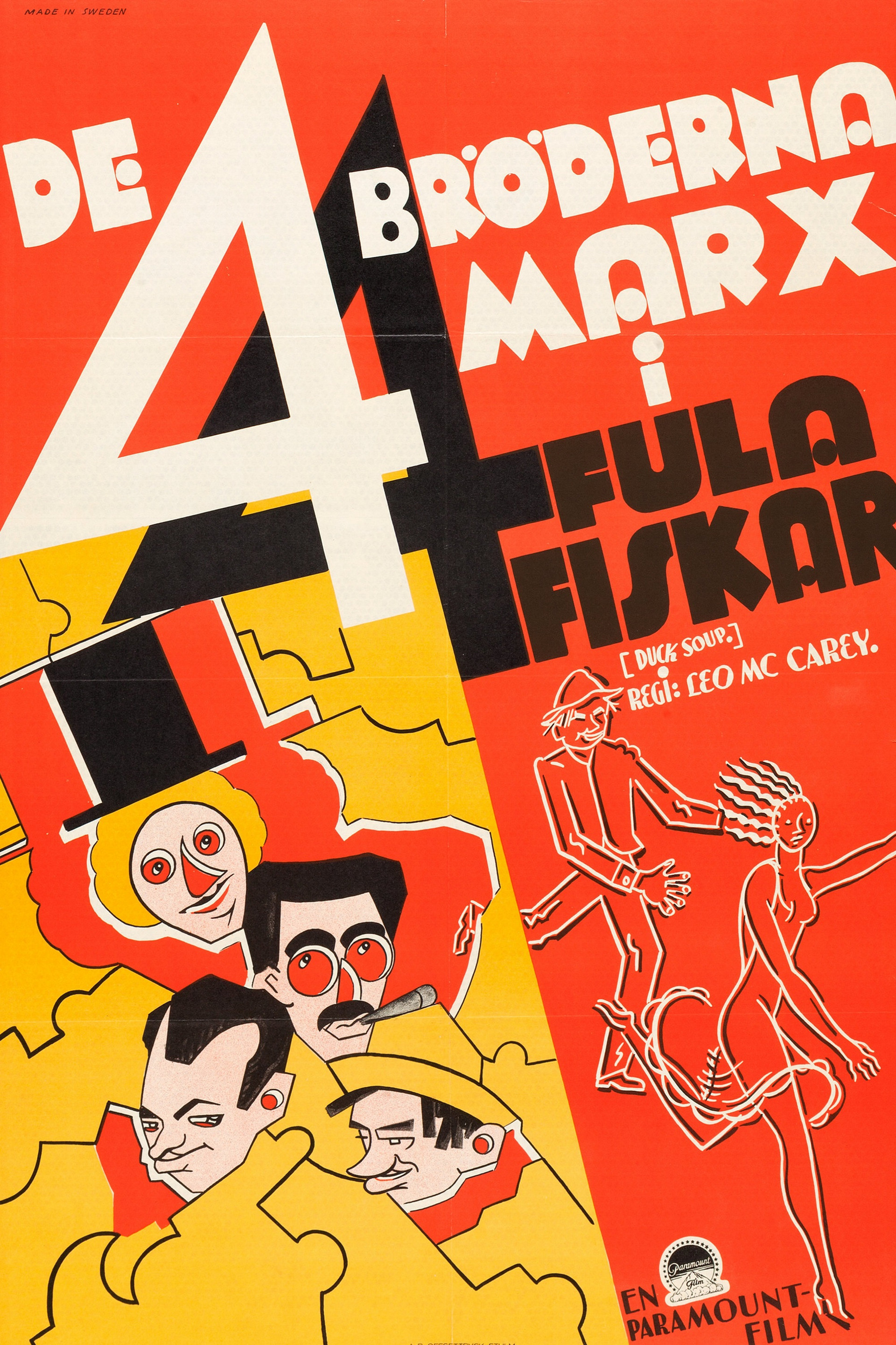 Bröderna Marx: Fyra fula fiskar