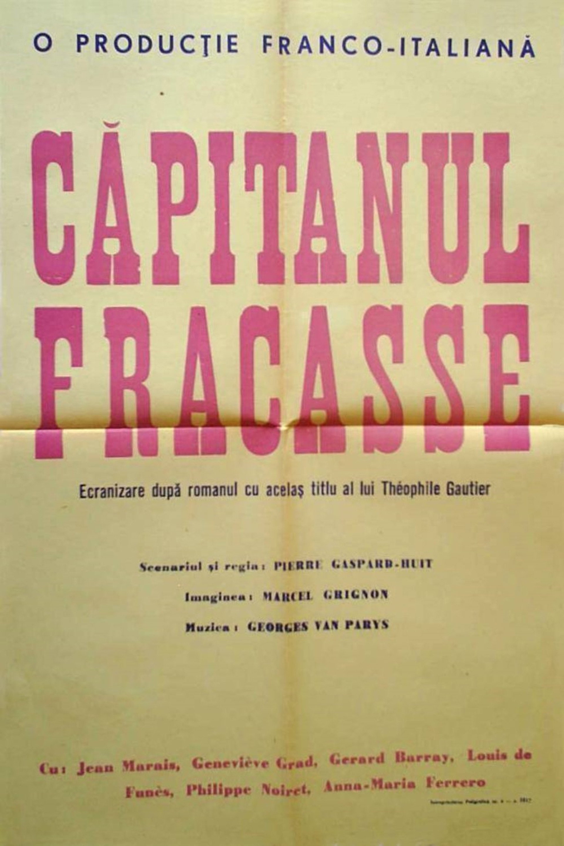 Căpitanul Fracasse