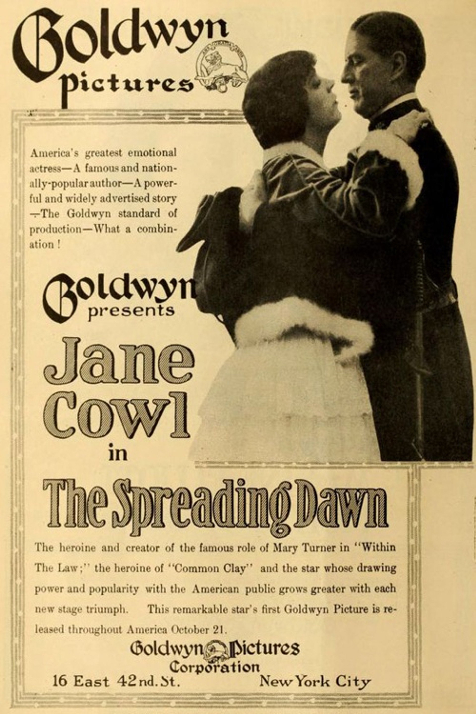 The Spreading Dawn