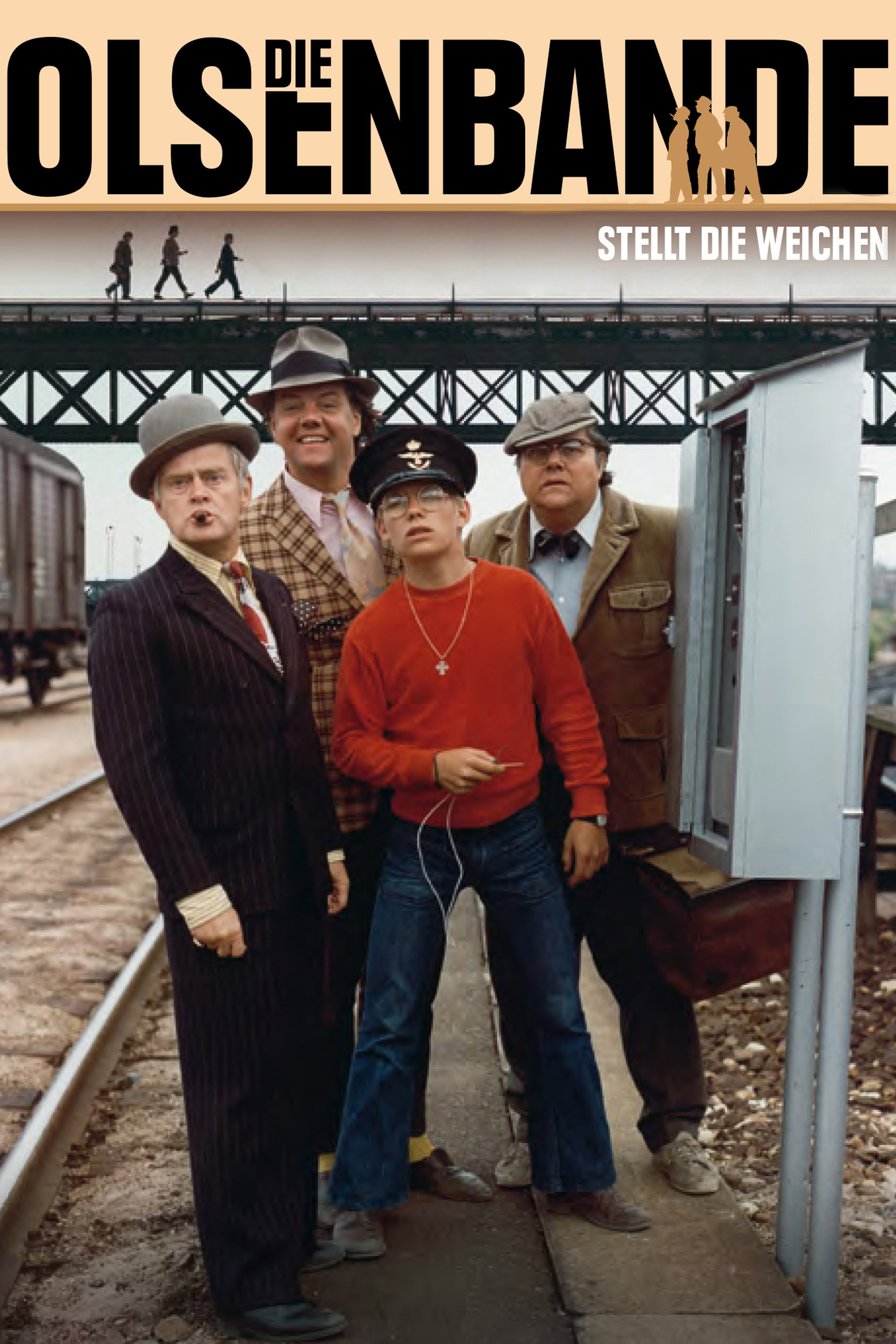 Die Olsenbande stellt die Weichen