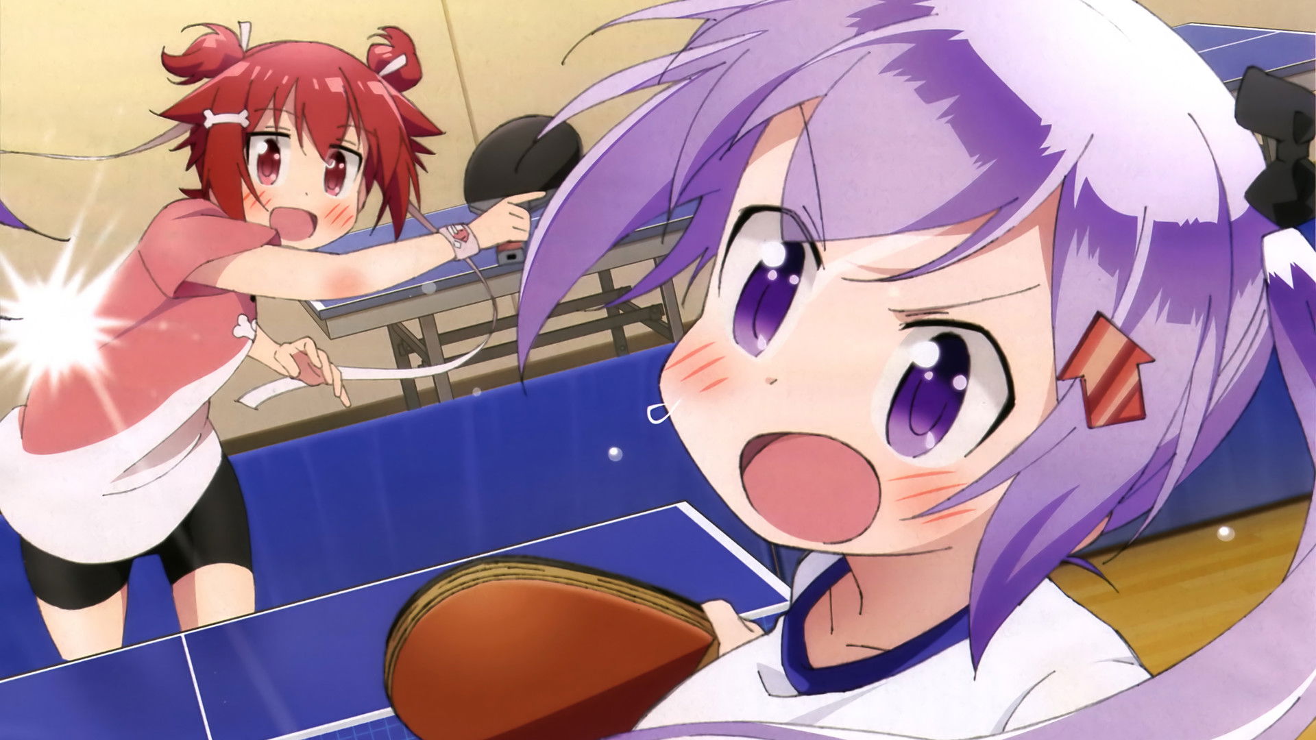 Scorching Ping Pong Girls