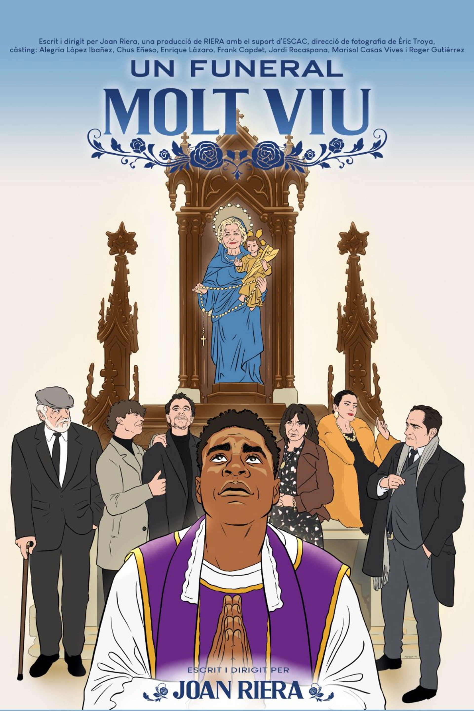 Un funeral molt viu