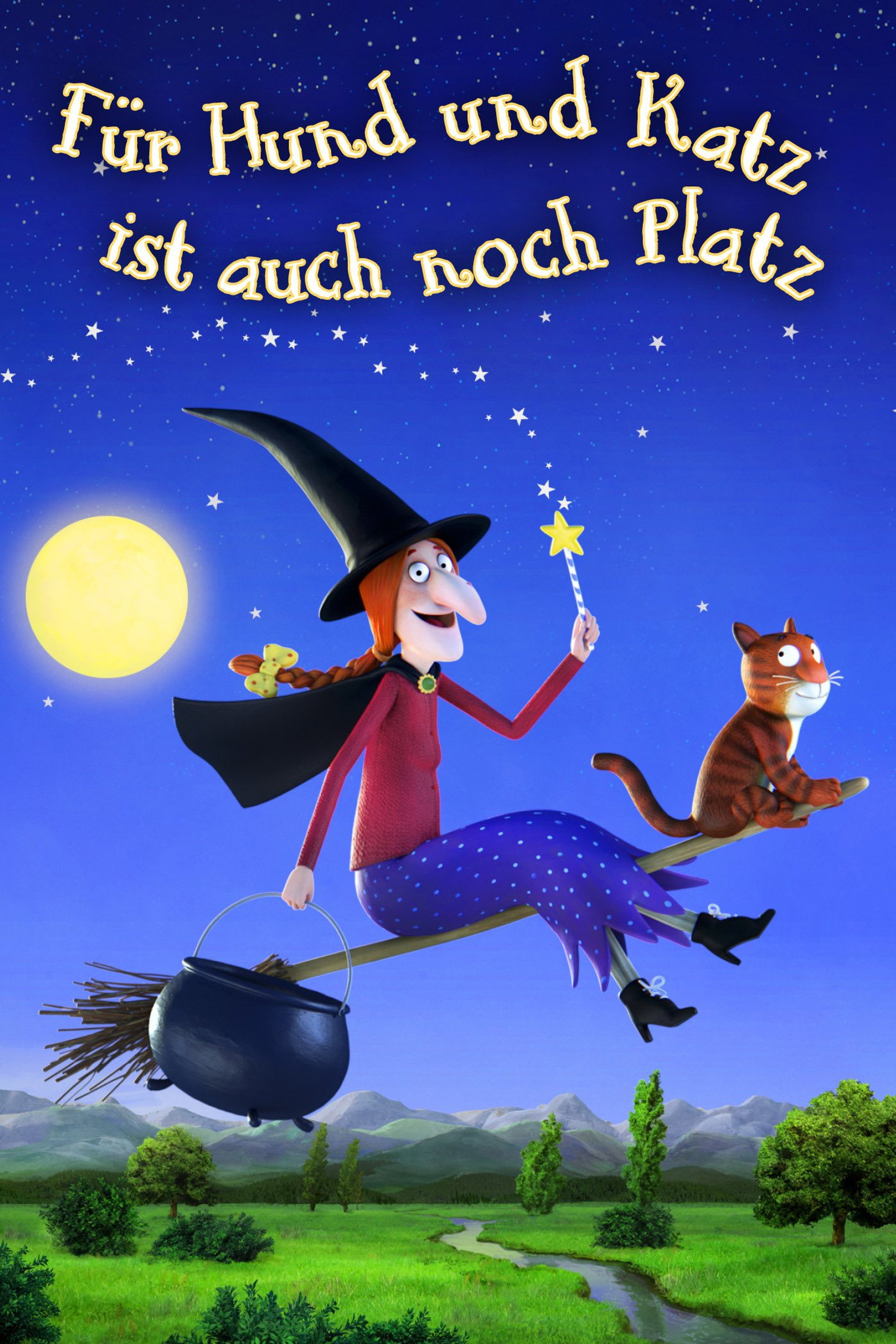 Für Hund und Katz ist auch noch Platz - Die Reise auf dem Hexenbesen