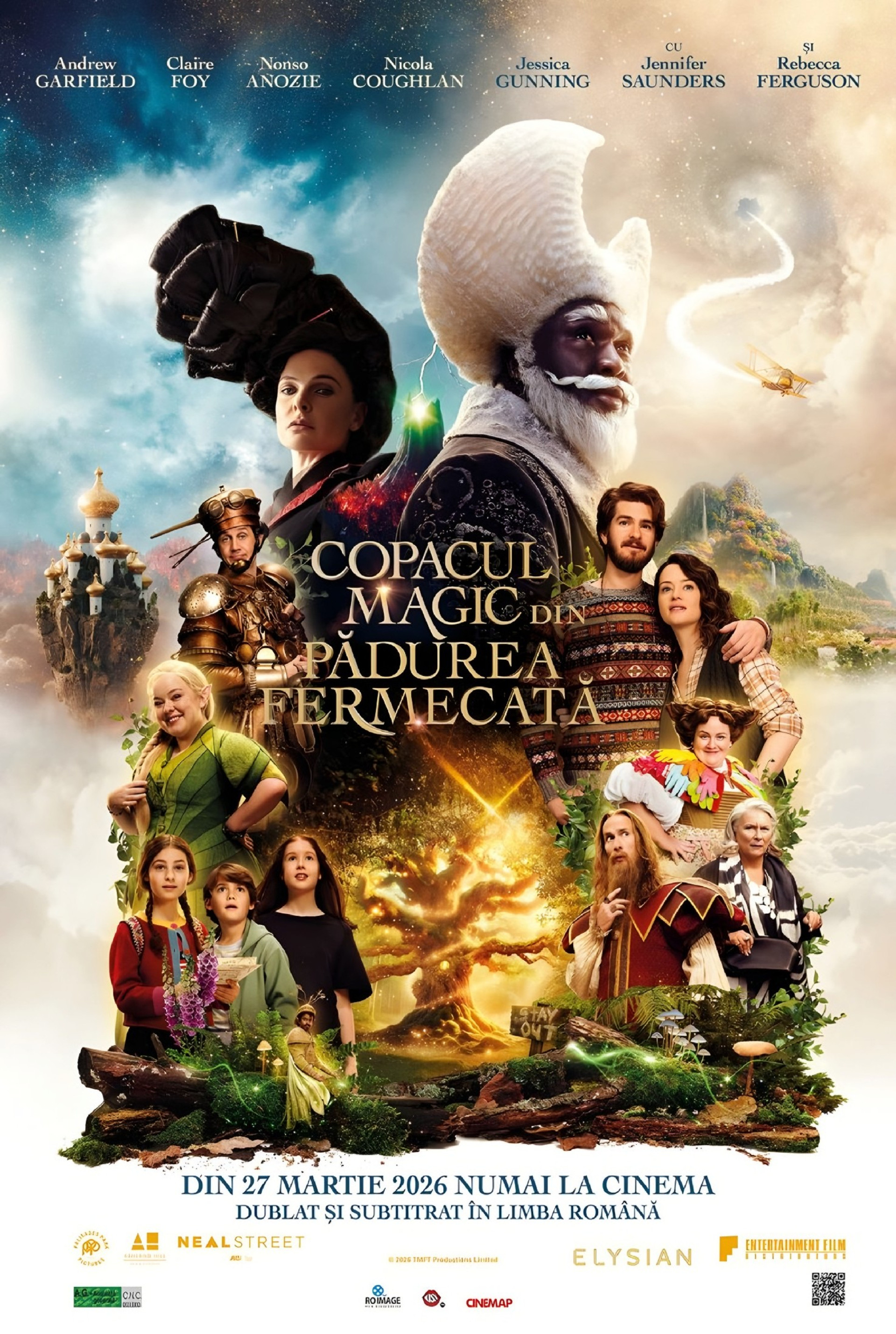 Copacul magic din lumea fermecată