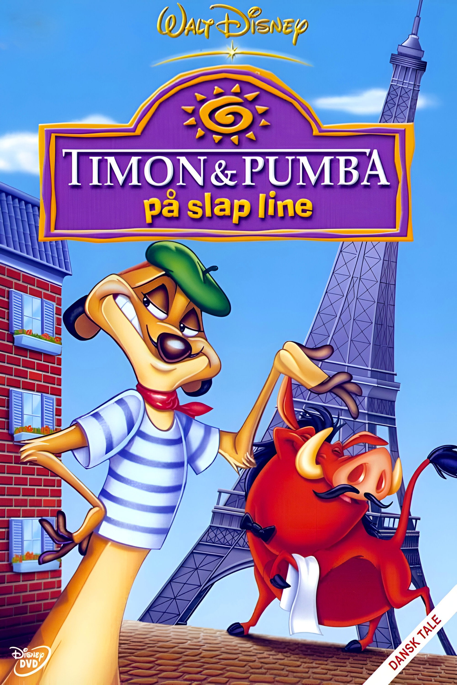 Timon og Pumba på slap line