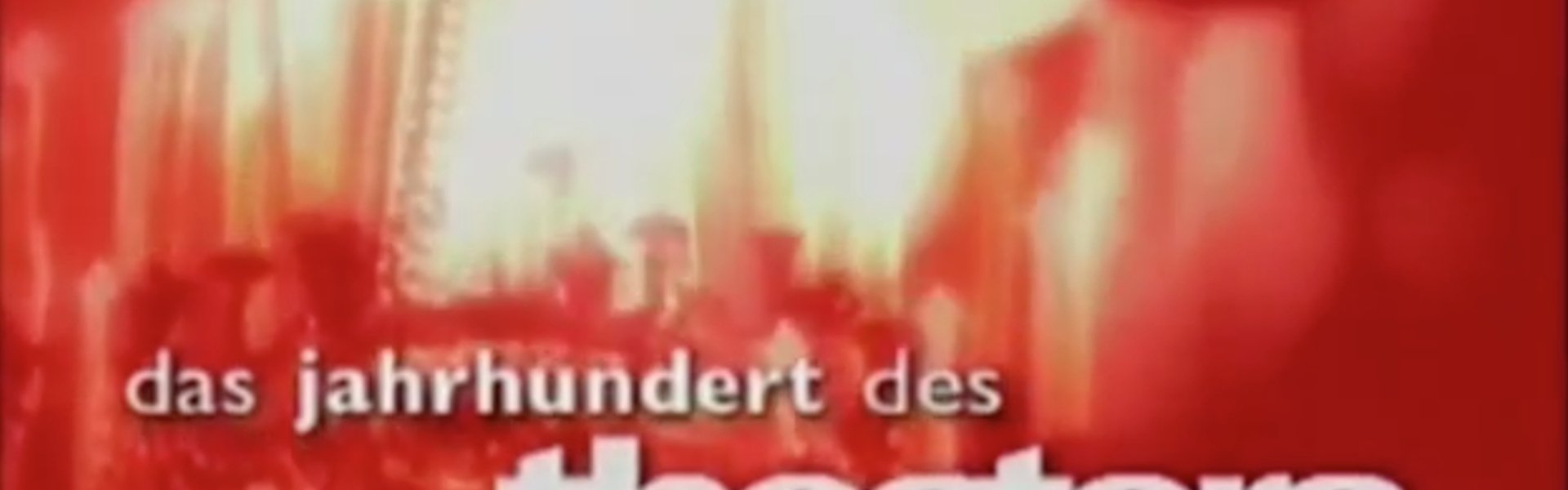Das Jahrhundert des Theaters