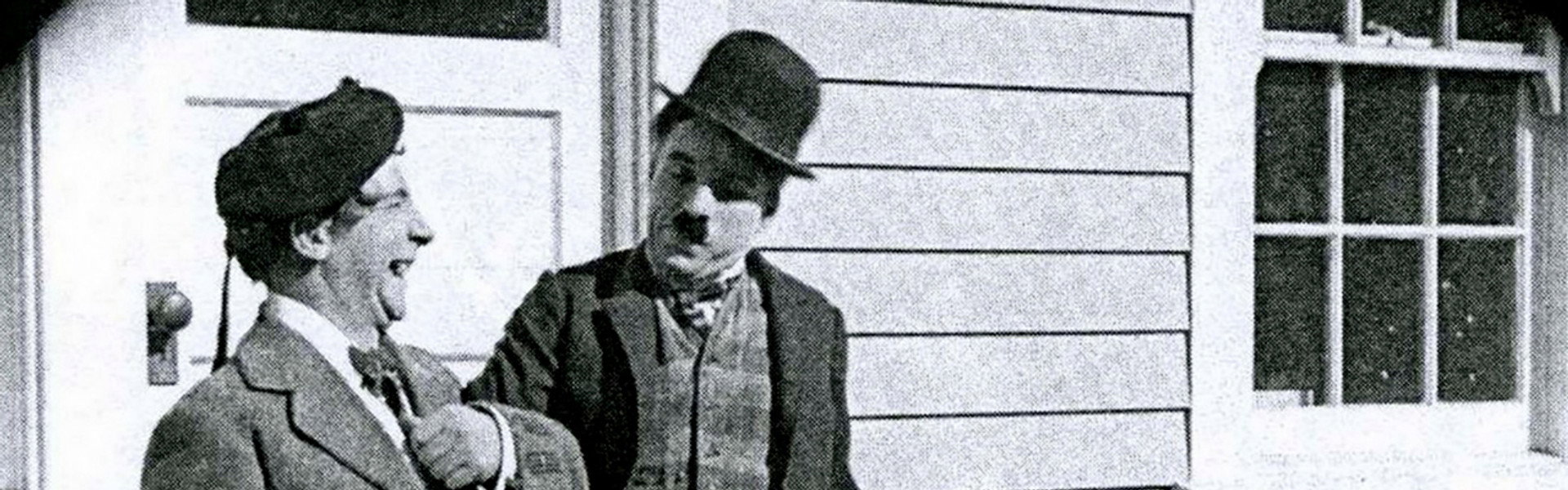 Charlie Chaplin Meets Harry Lauder