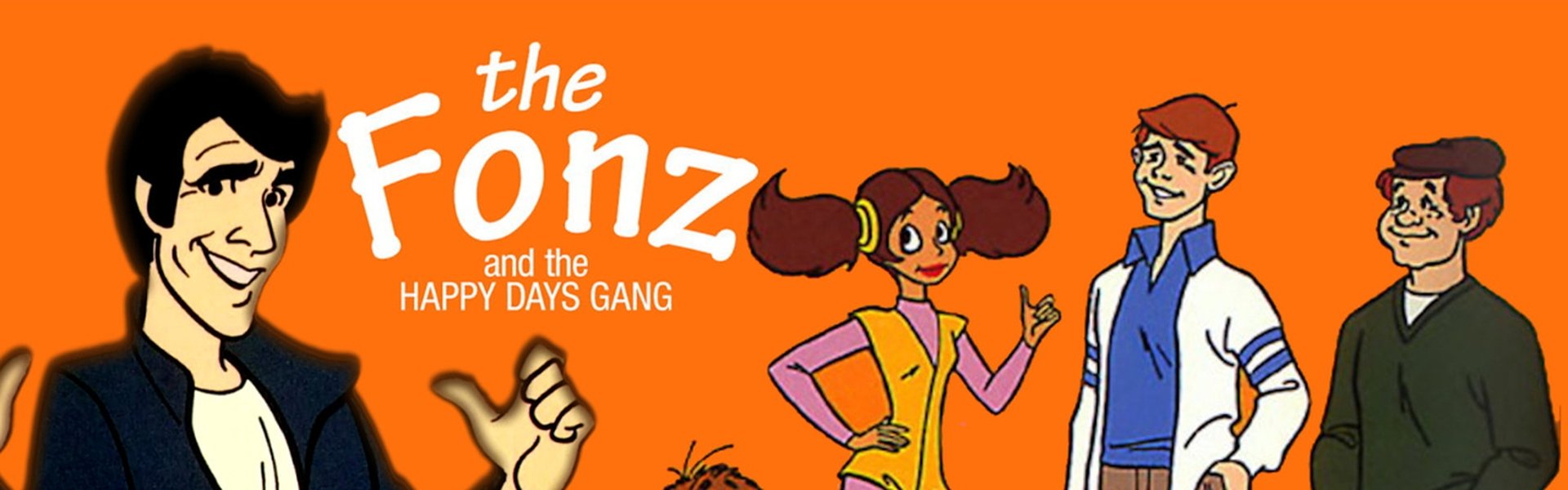 The Fonz and the Happy Days Gang