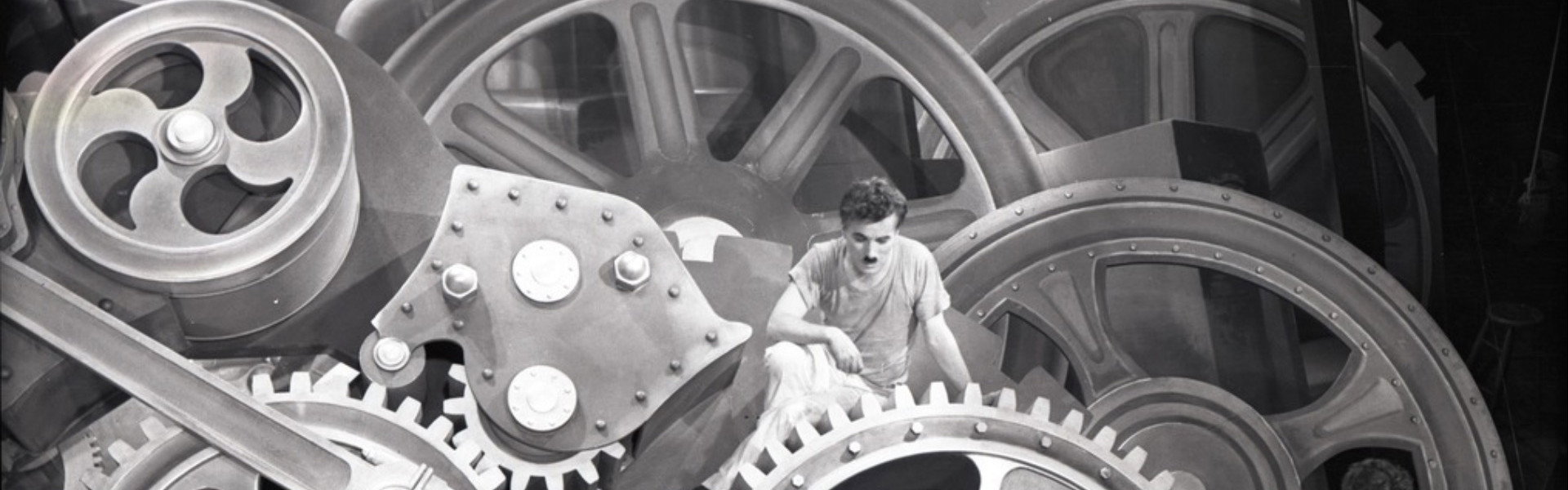 Chaplin et Les temps modernes, La voie du silence