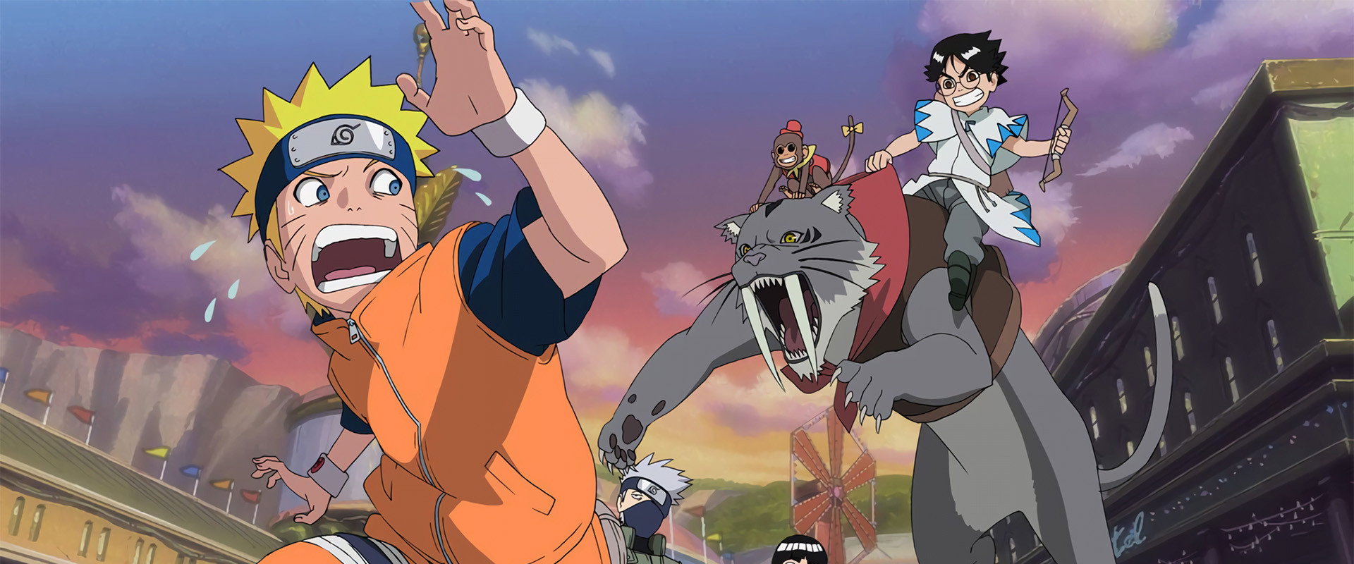 火影忍者剧场版：大兴奋！三日月岛的动物骚动海报