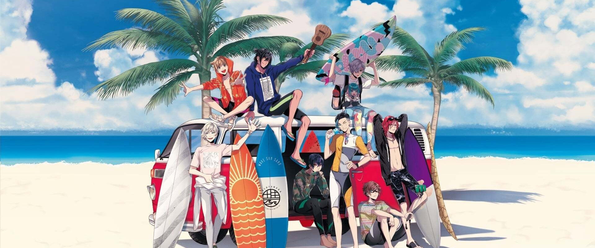 来冲浪吧!!美少年!!海报