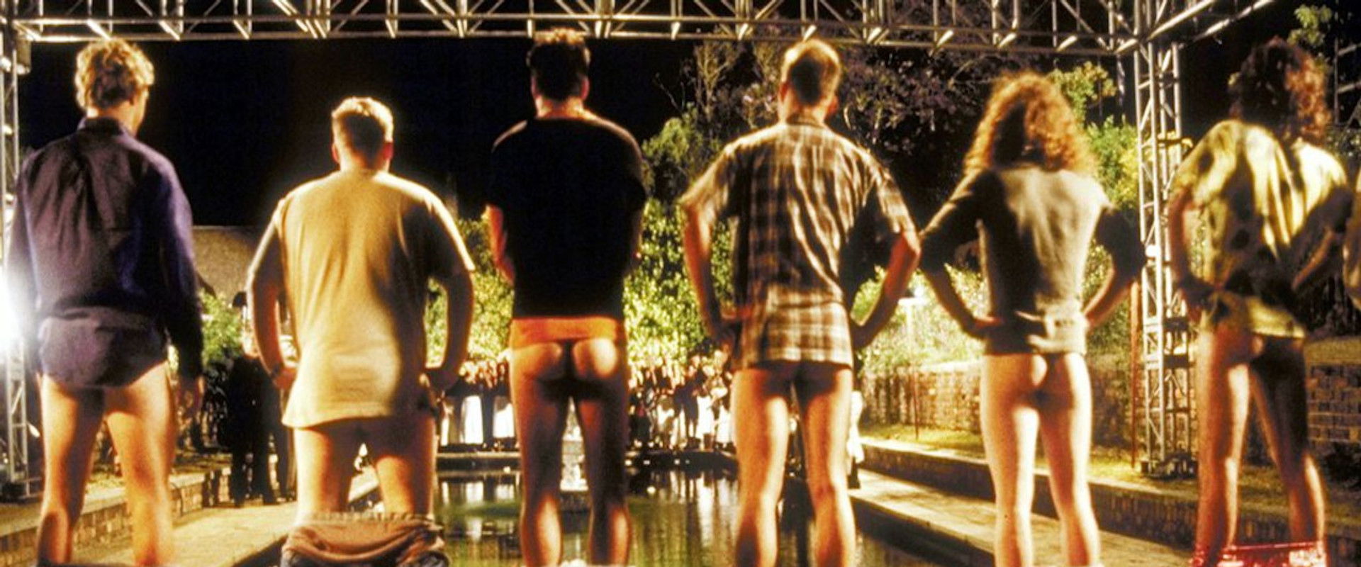 Verliebte Jungs backdrop