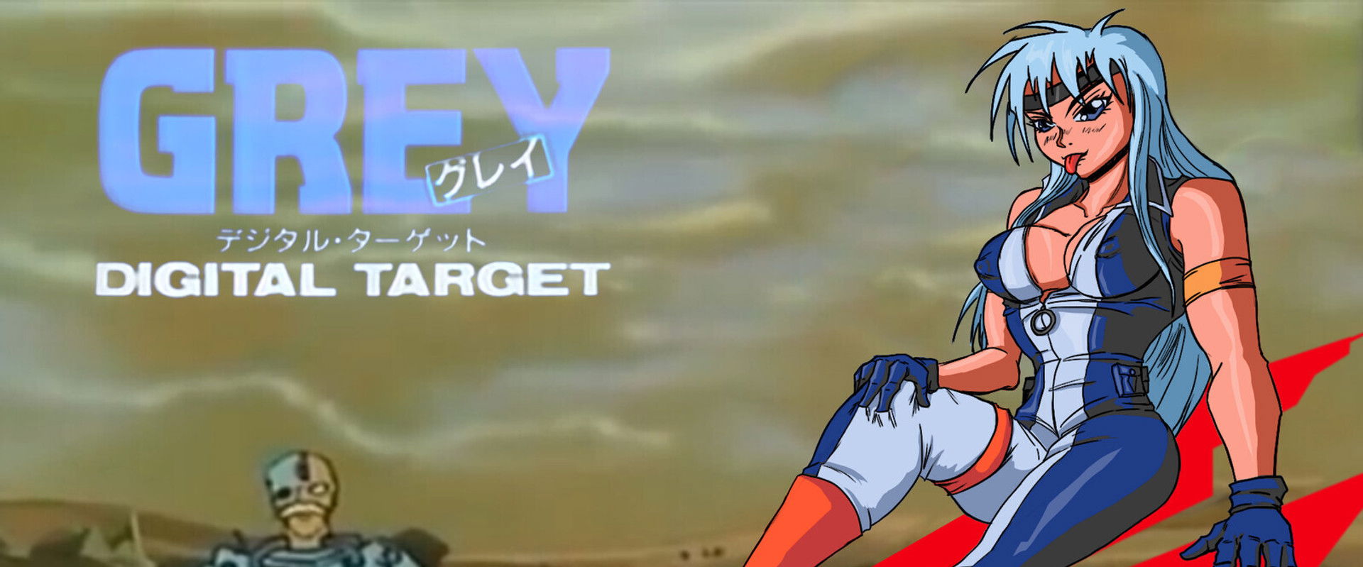 Grey: Digital Target backdrop