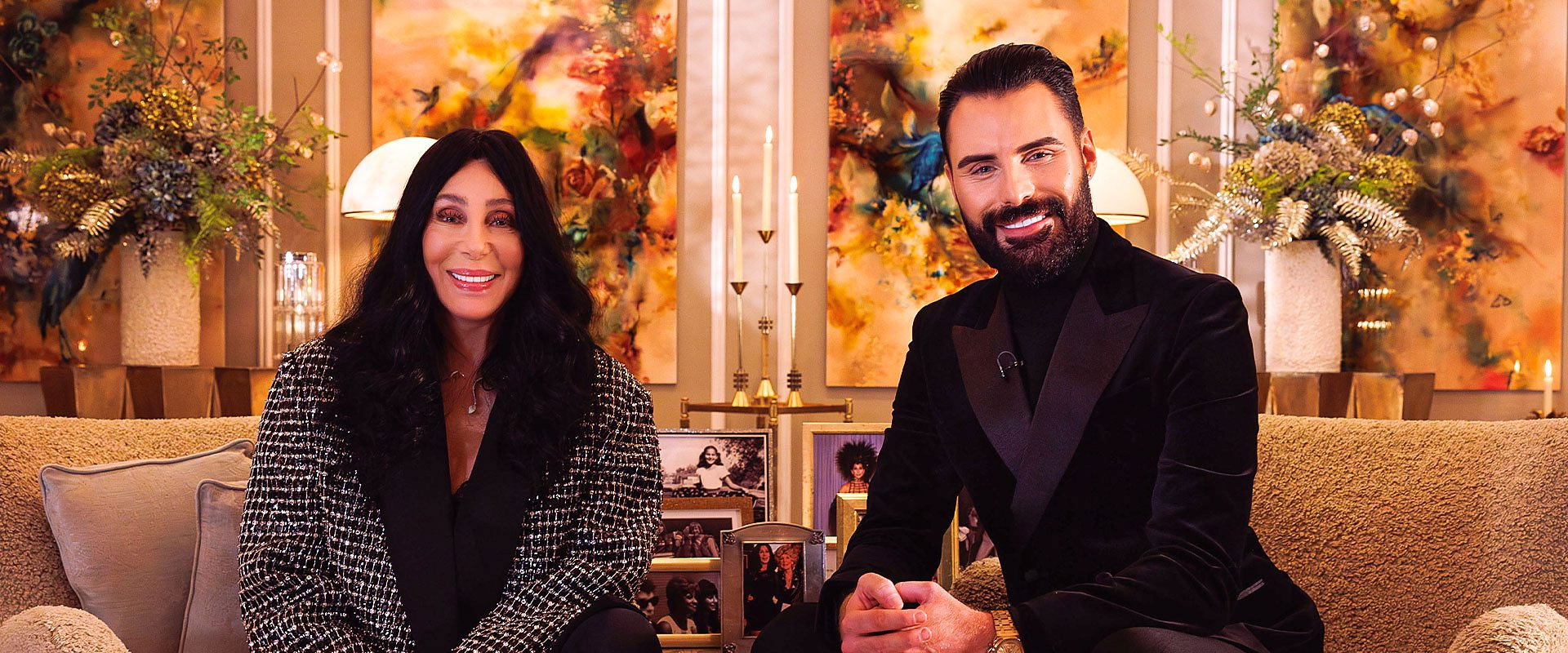 Cher Meets Rylan backdrop