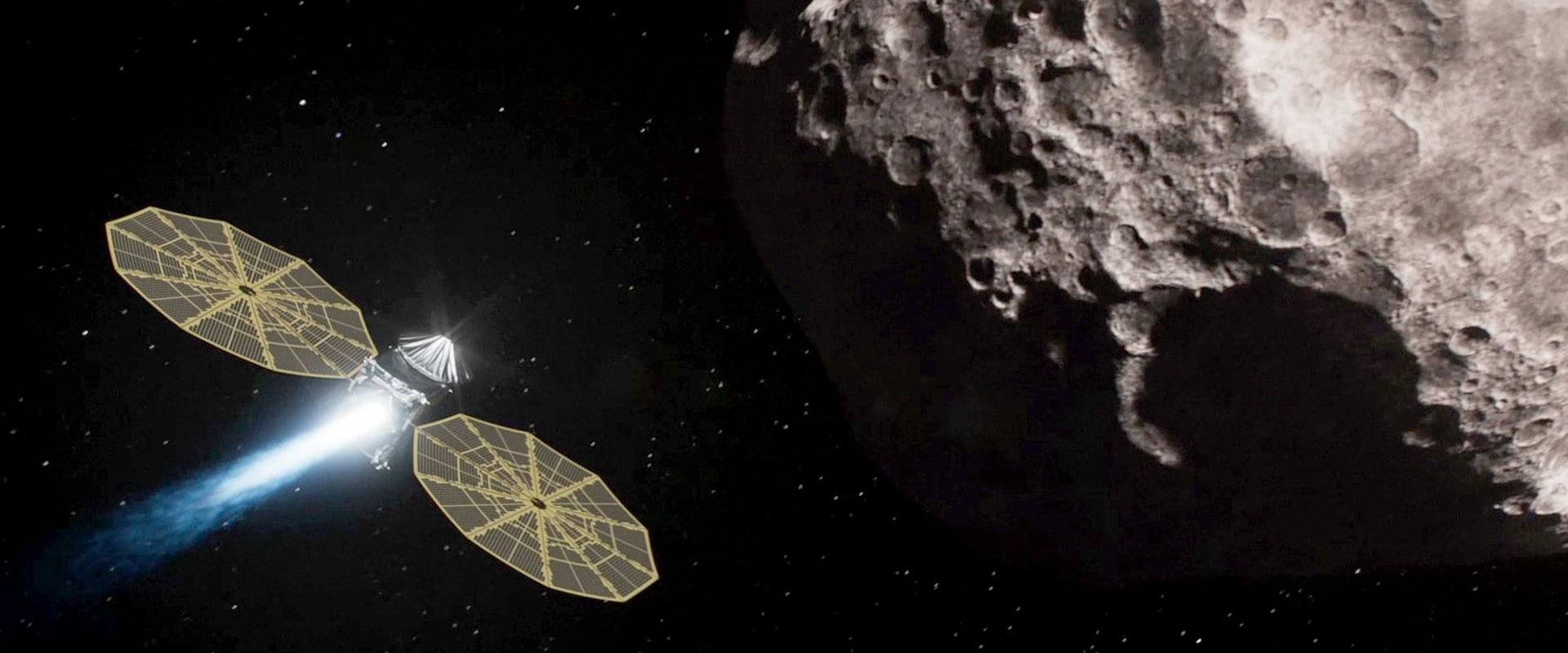 The Lucy Mission: Origins of the Solar System backdrop