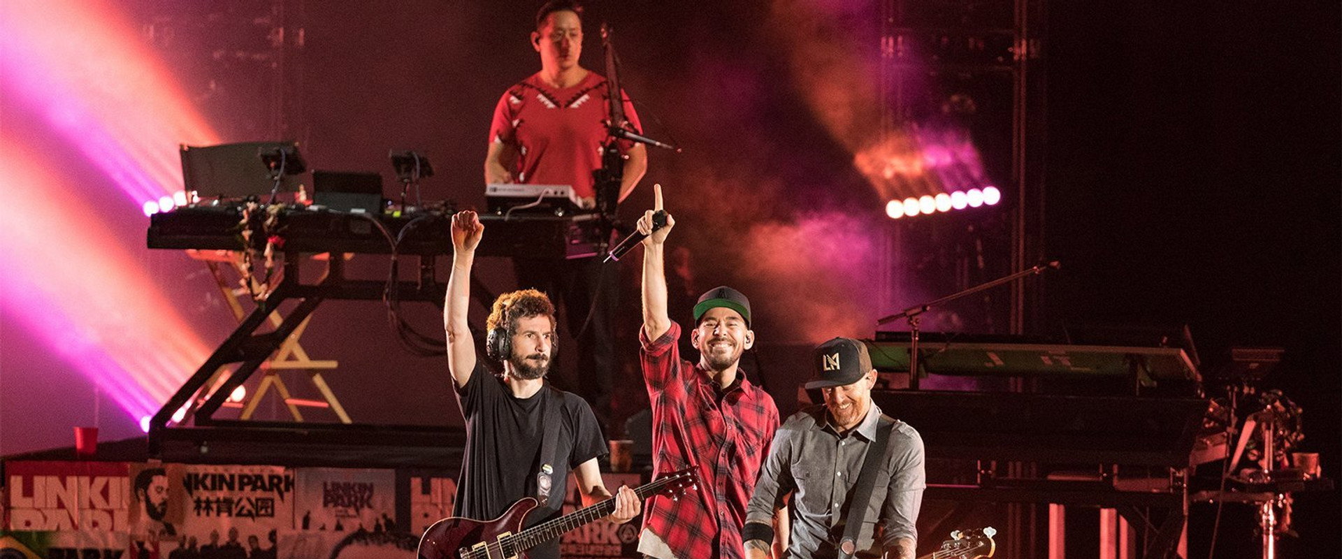 Linkin Park and Friends Celebrate Life in Honor of Chester Bennington backdrop
