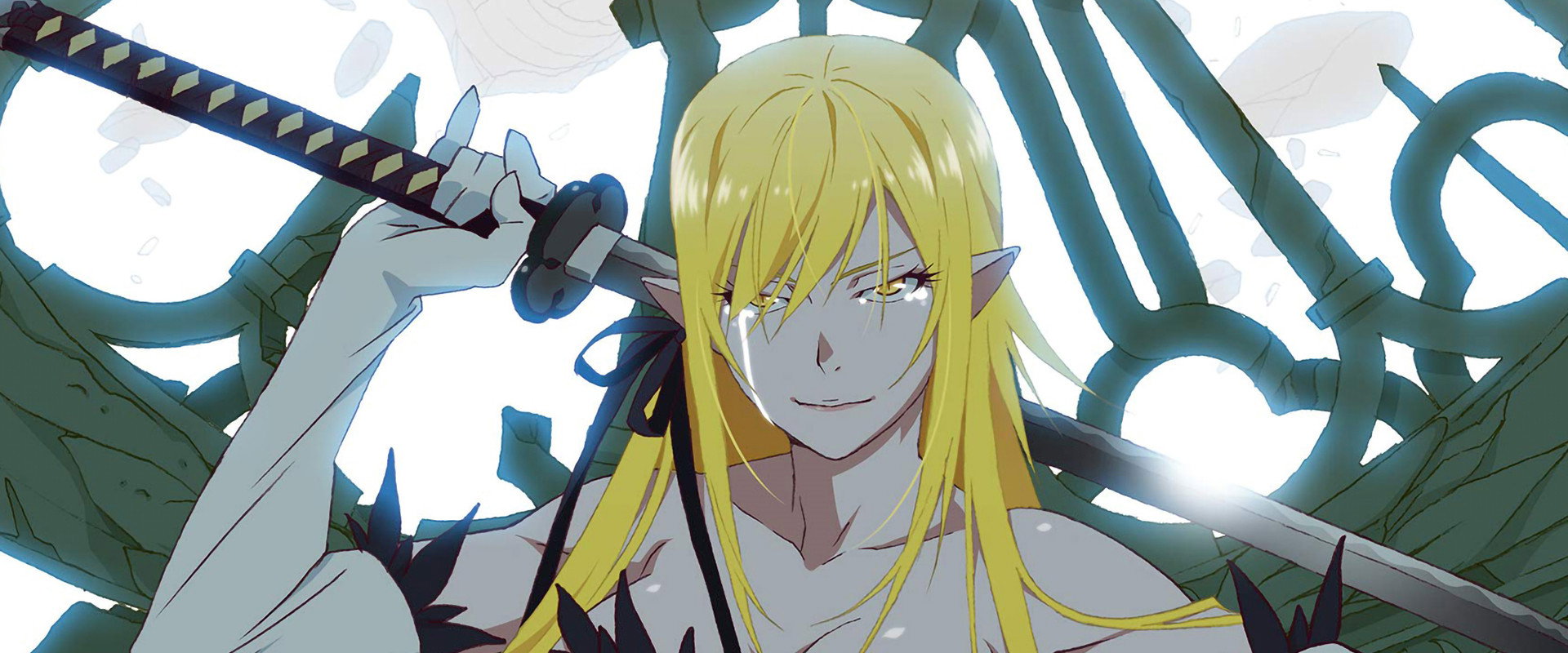 Kizumonogatari Part 3: Reiketsu backdrop