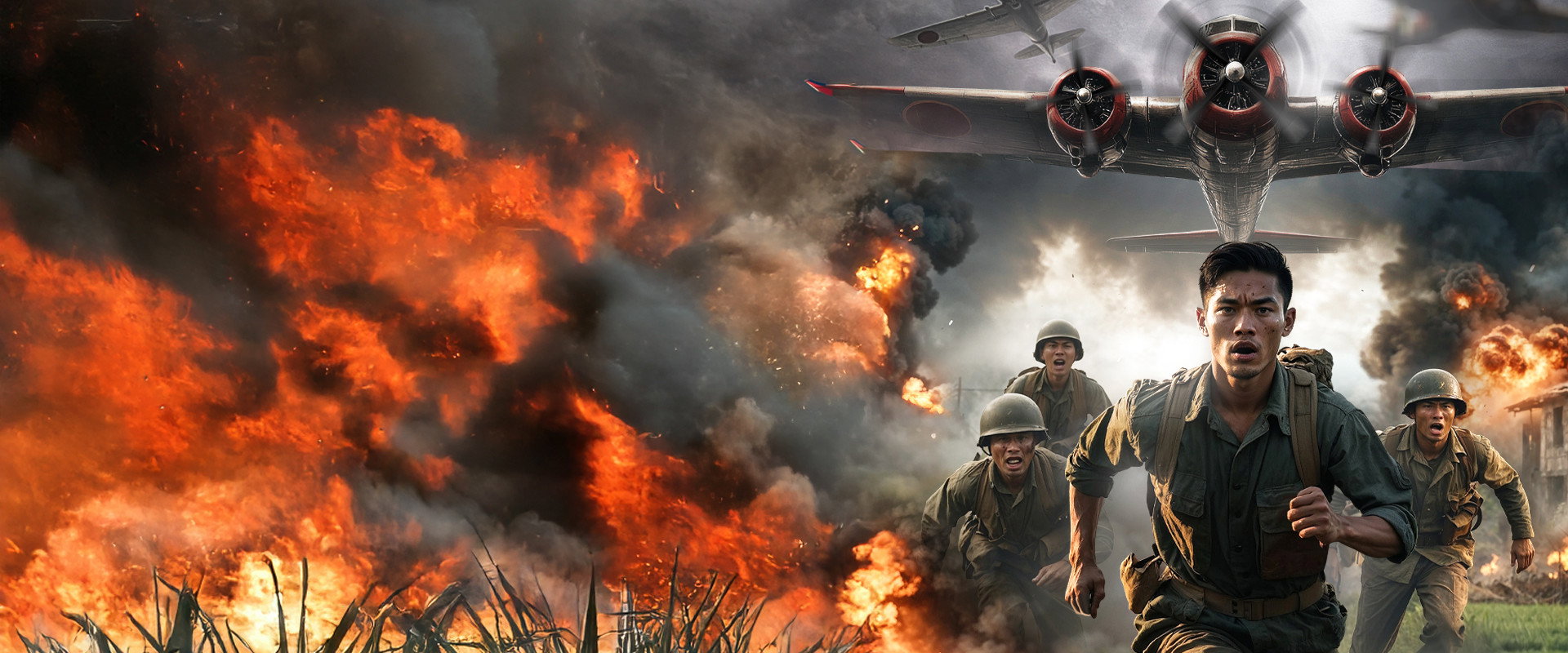 The Blind Soldiers backdrop