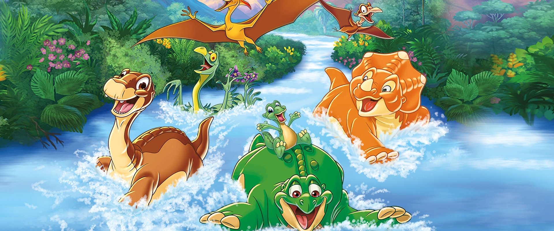 The Land Before Time IX: Journey to Big Water backdrop