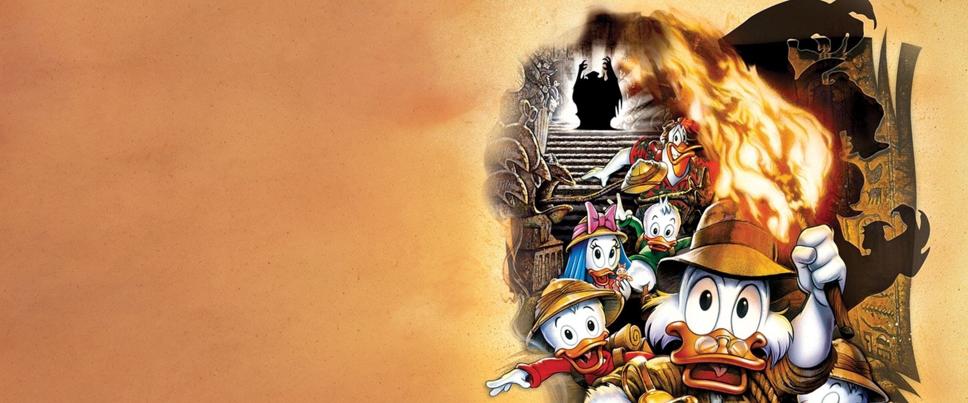 DuckTales: The Movie - Treasure of the Lost Lamp backdrop