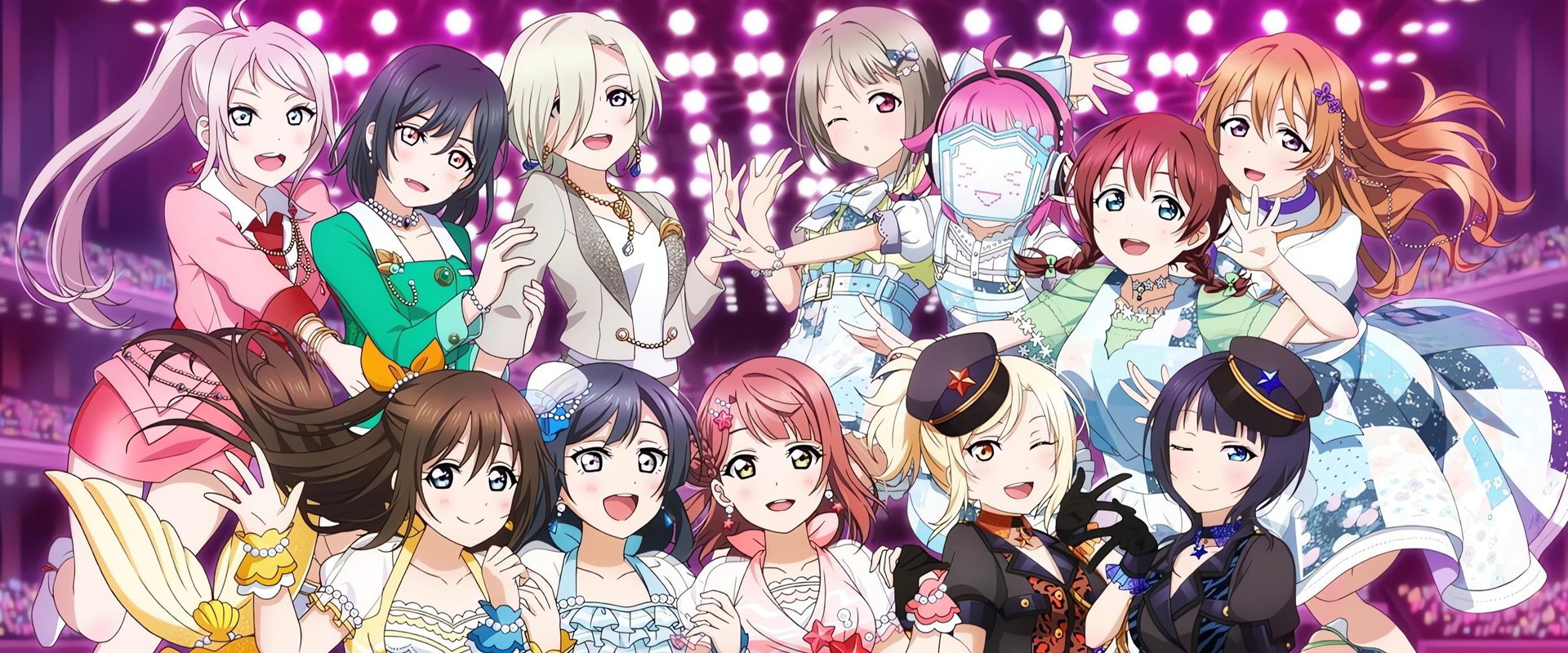 ラブライブ！虹ヶ咲学園スクールアイドル同好会 UNIT LIVE! ～A・ZU・NA LAGOON～ backdrop