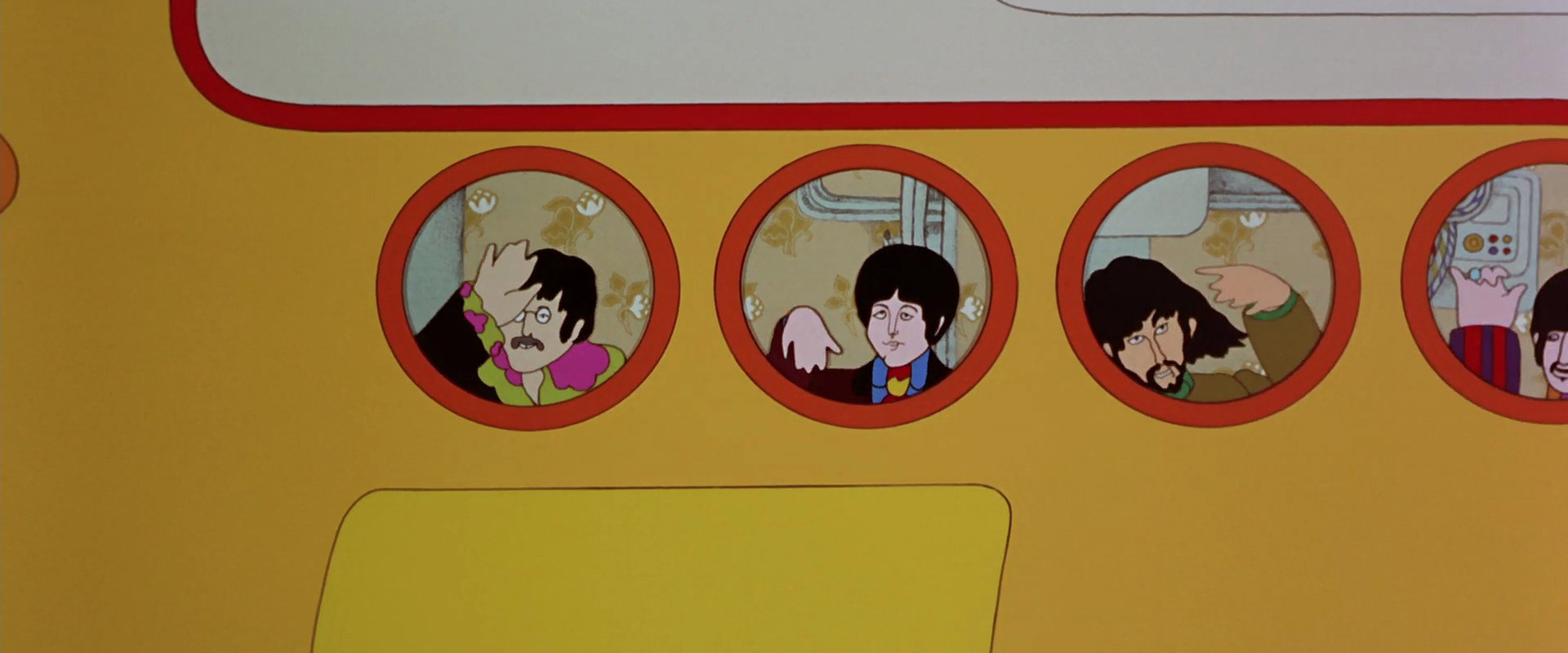 Yellow Submarine backdrop
