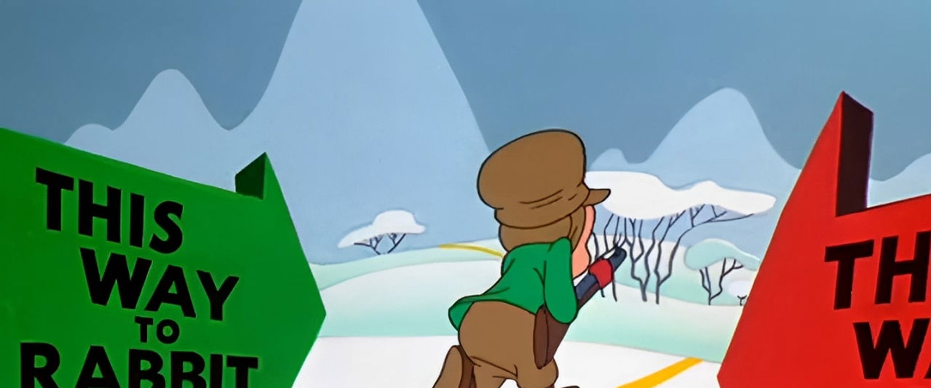 Duck! Rabbit, Duck! backdrop