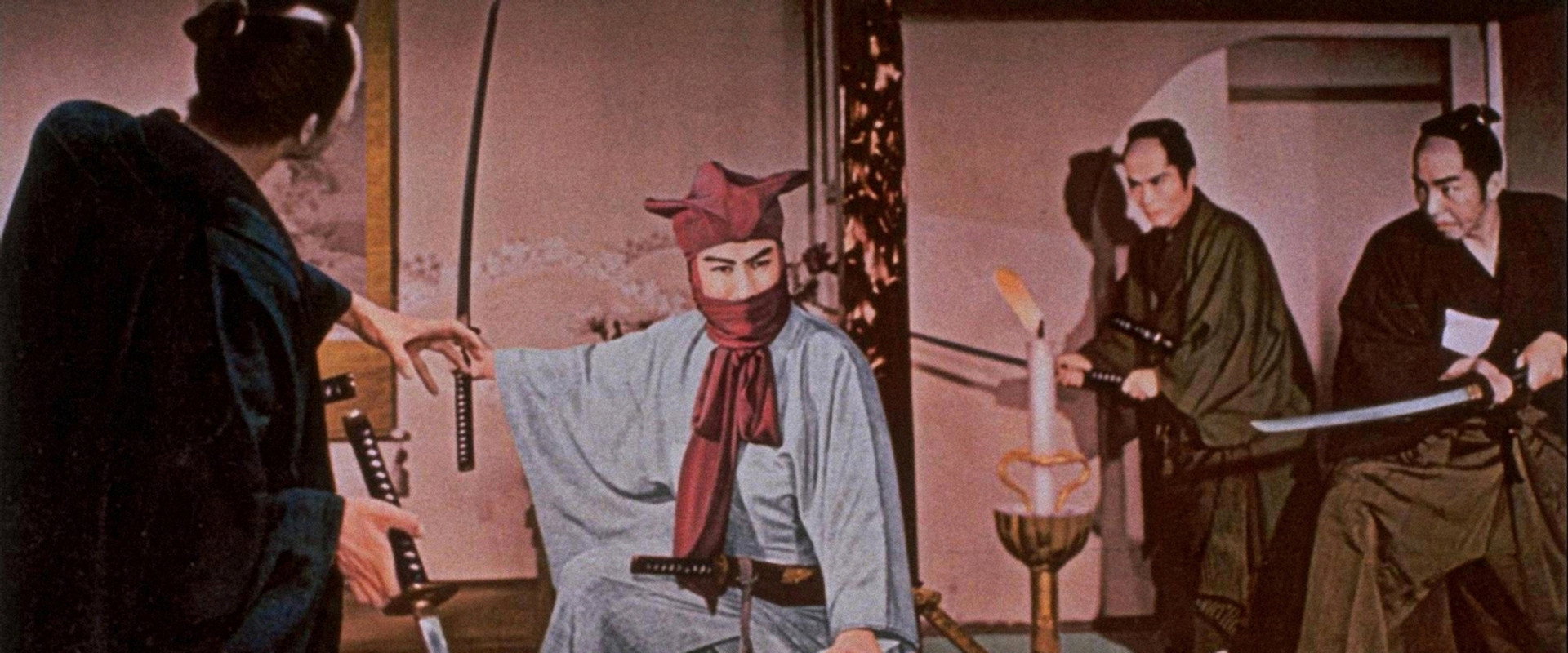 The Purple Hood backdrop