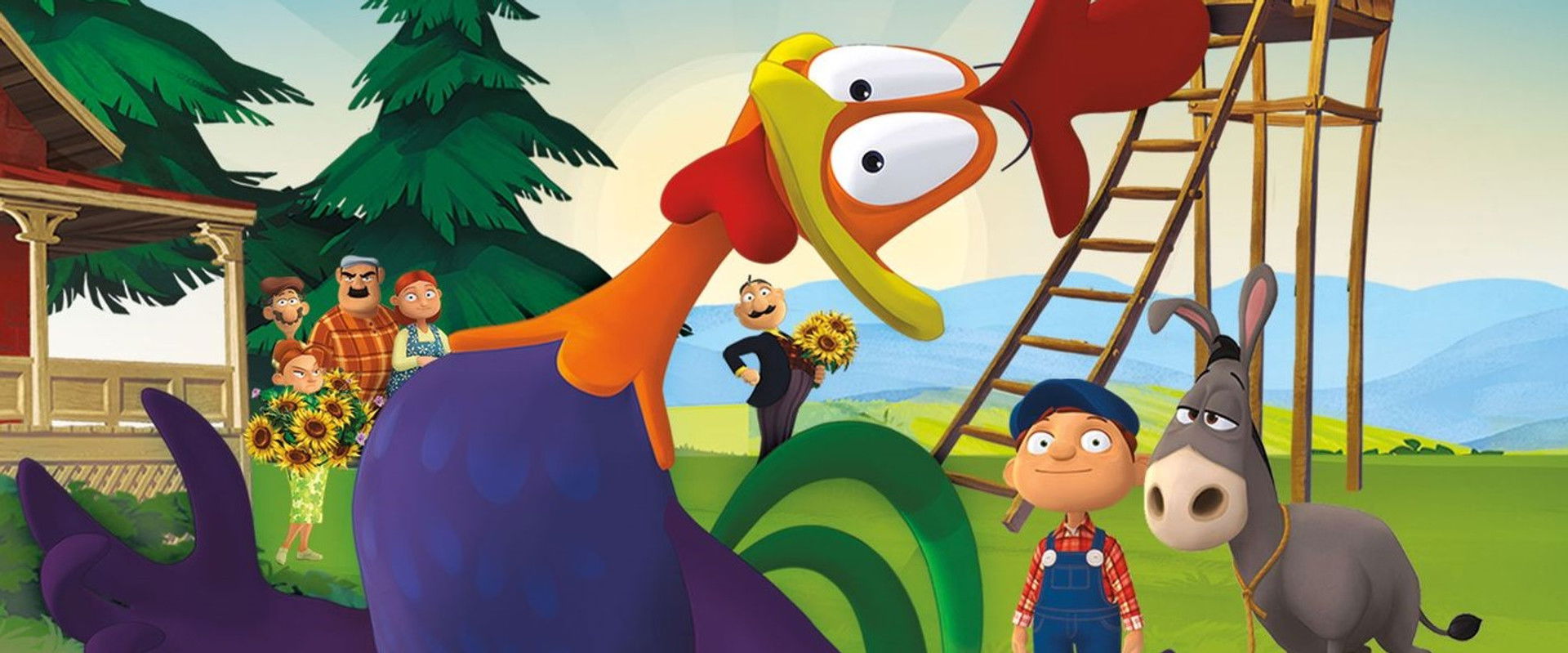 The Rooster of St. Victor backdrop