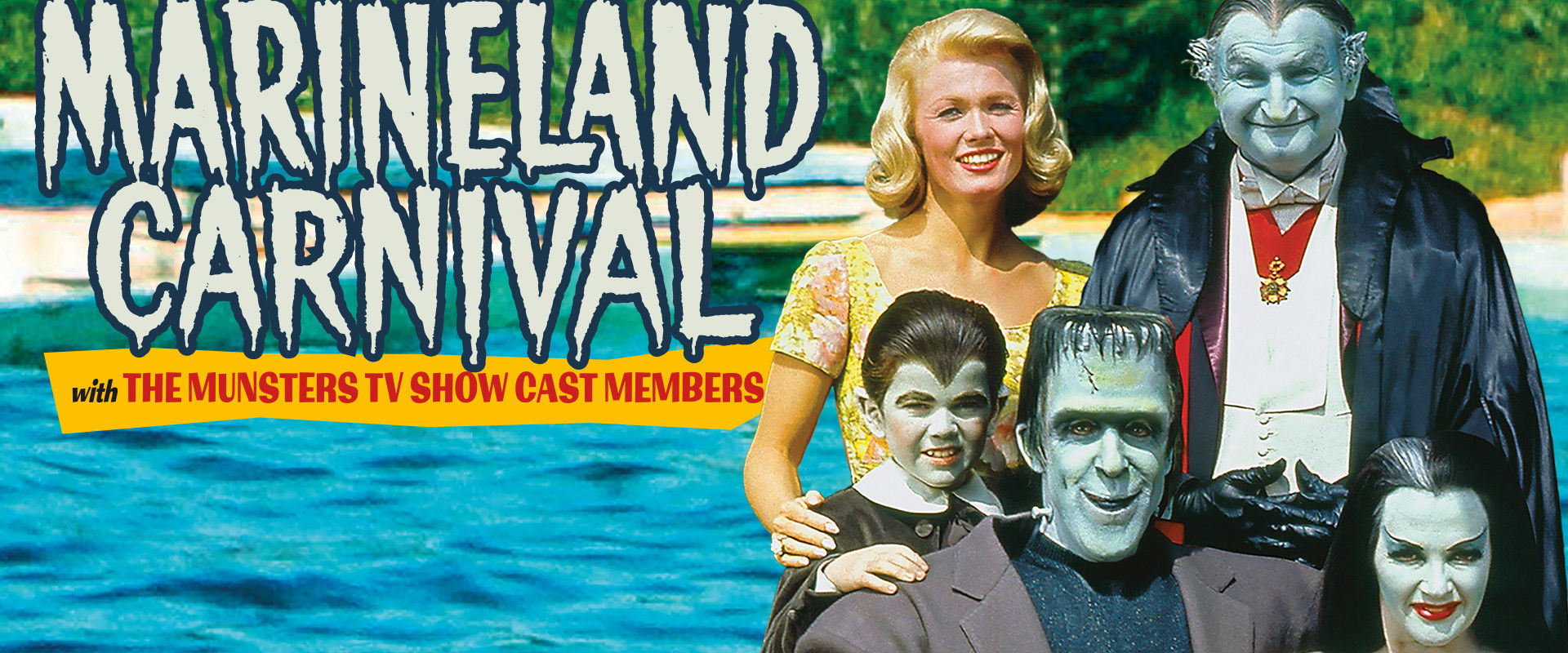 Marineland Carnival: The Munsters Visit Marineland backdrop