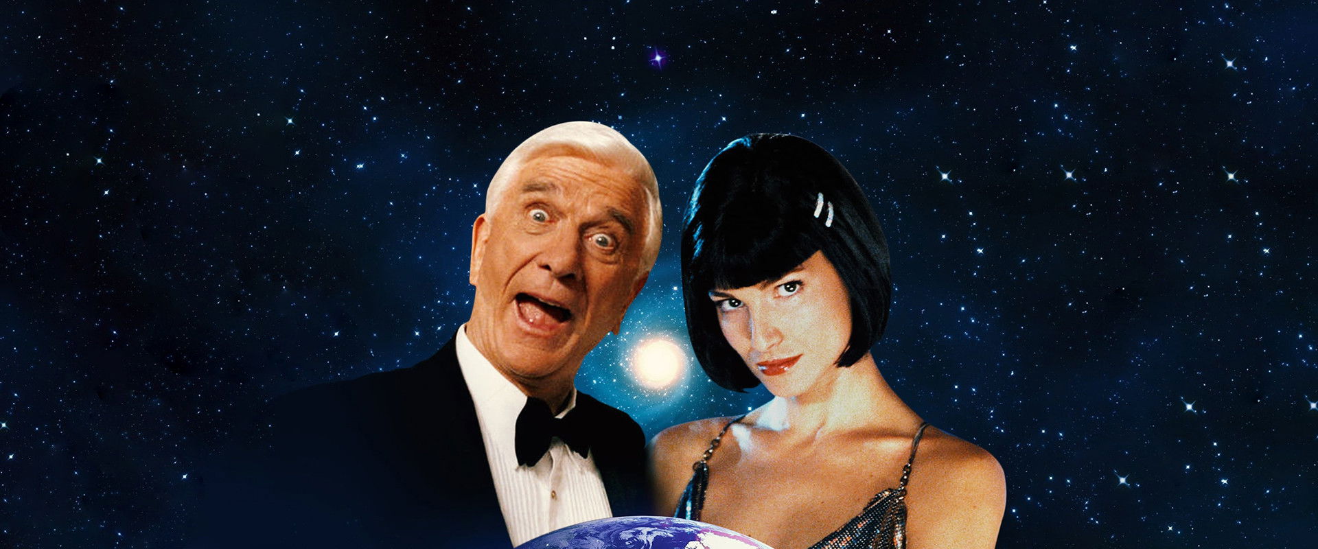 2001: A Space Travesty backdrop