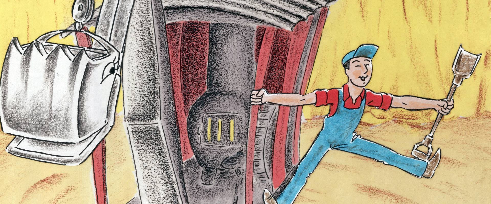 Mike Mulligan and His Steam Shovel backdrop
