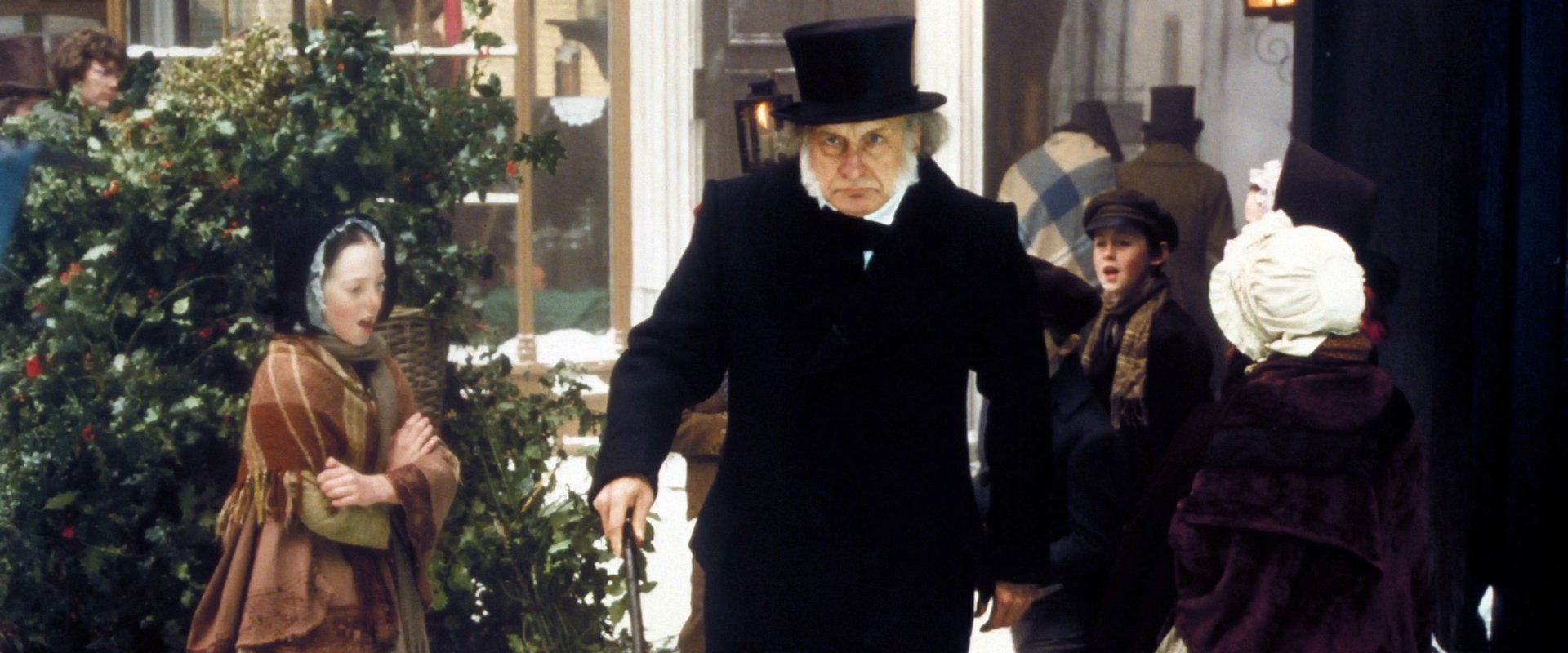 A Christmas Carol backdrop