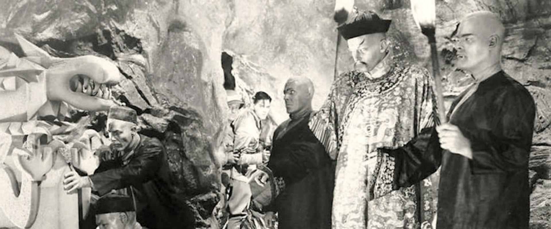 Drums of Fu Manchu backdrop