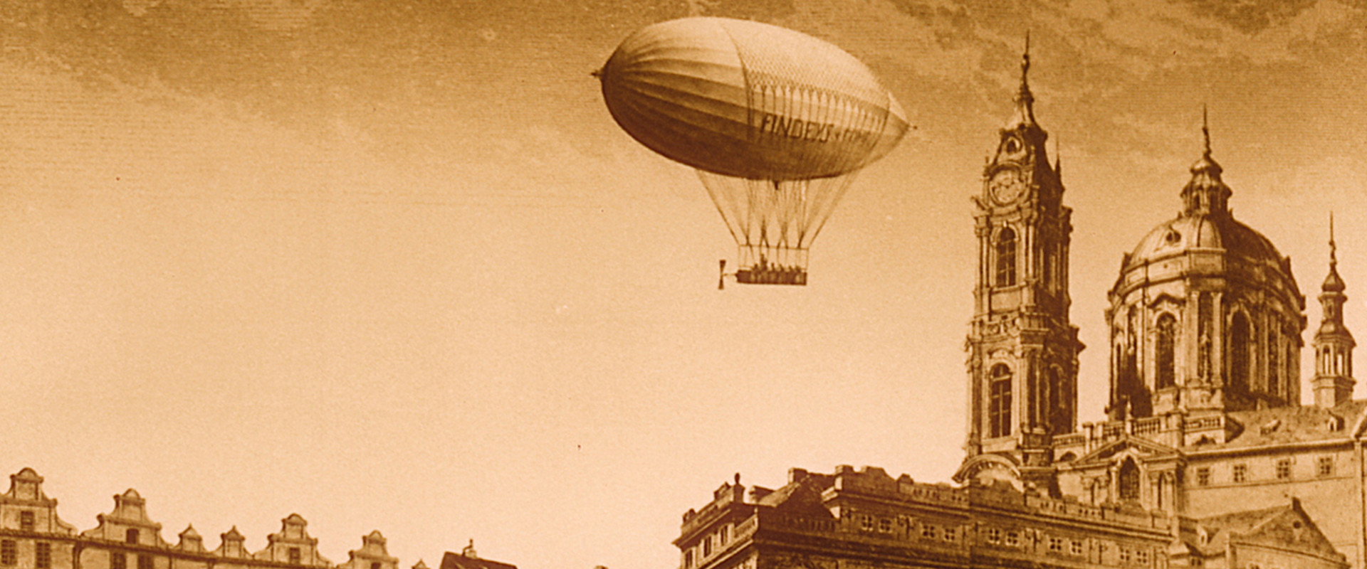 The Stolen Airship backdrop
