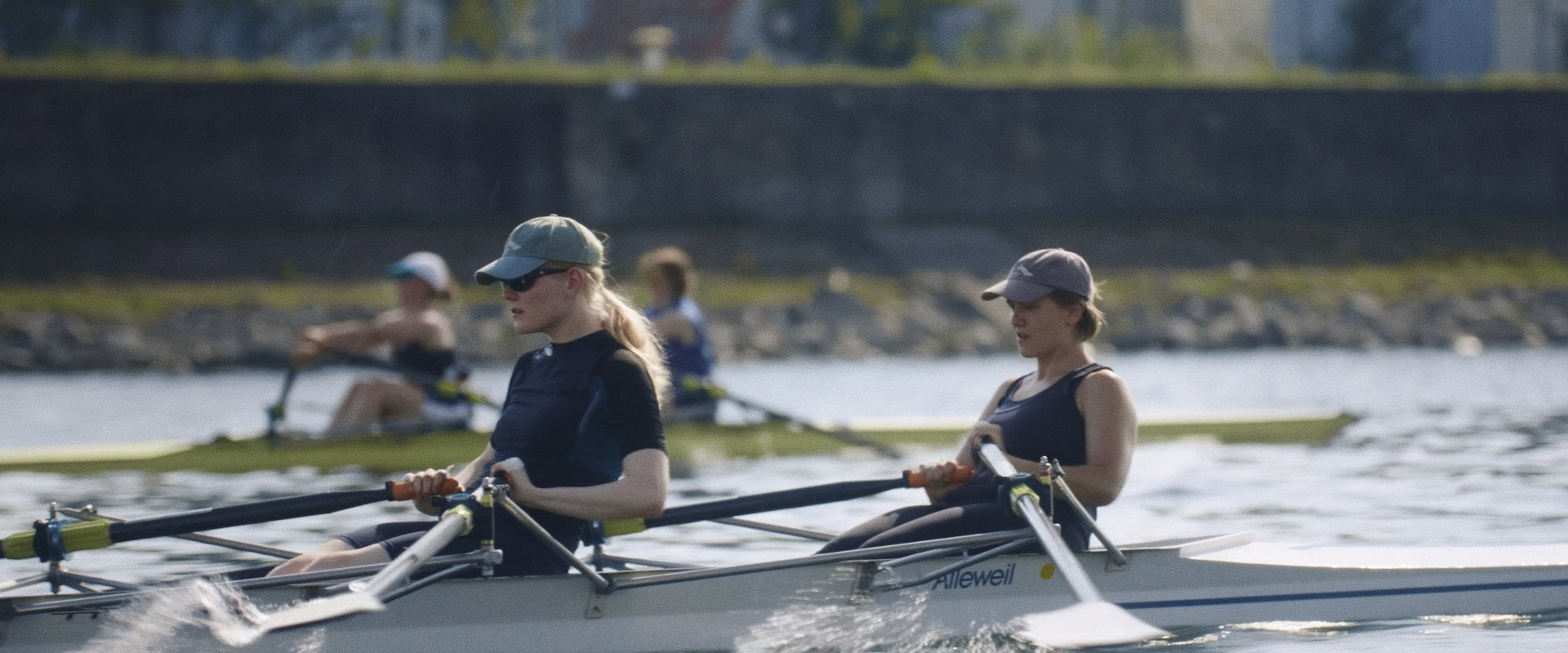 Rowing backdrop