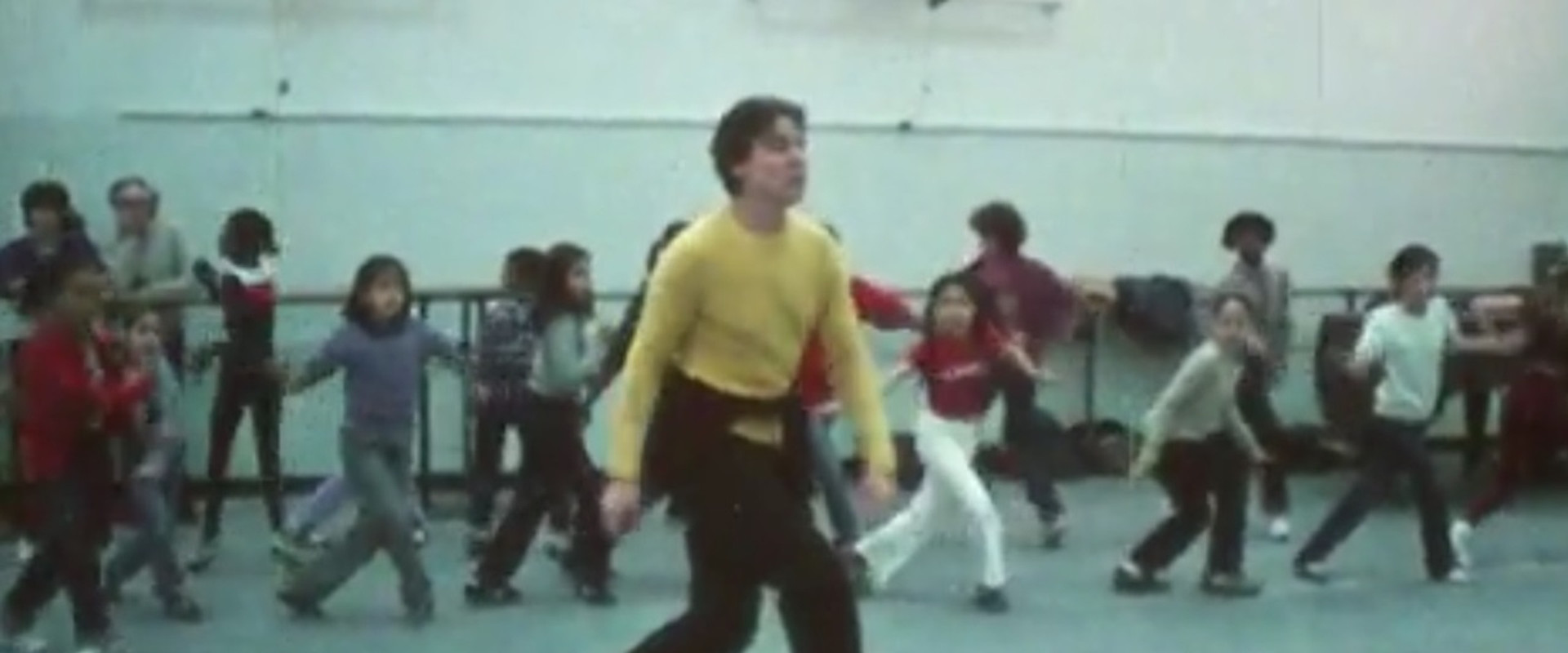 He Makes Me Feel Like Dancin' backdrop