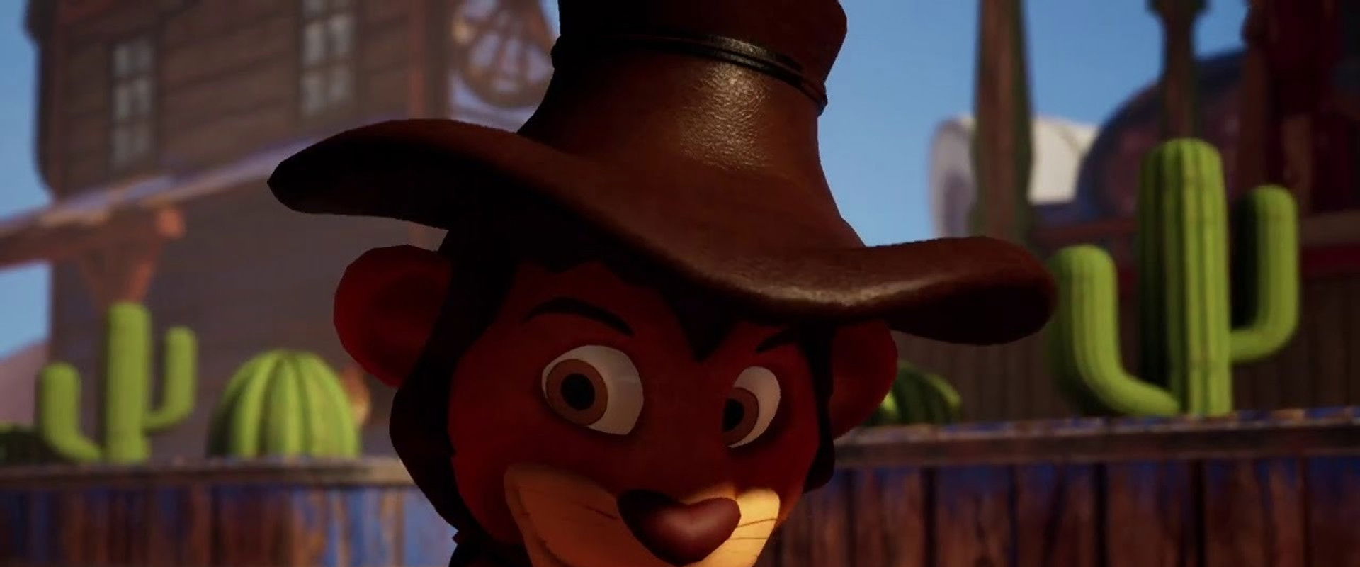 The Lion Kid backdrop