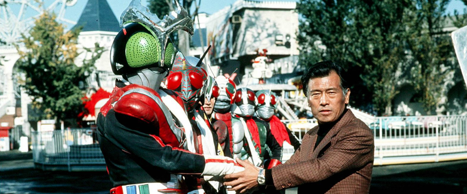 All Together! Seven Kamen Riders!! backdrop