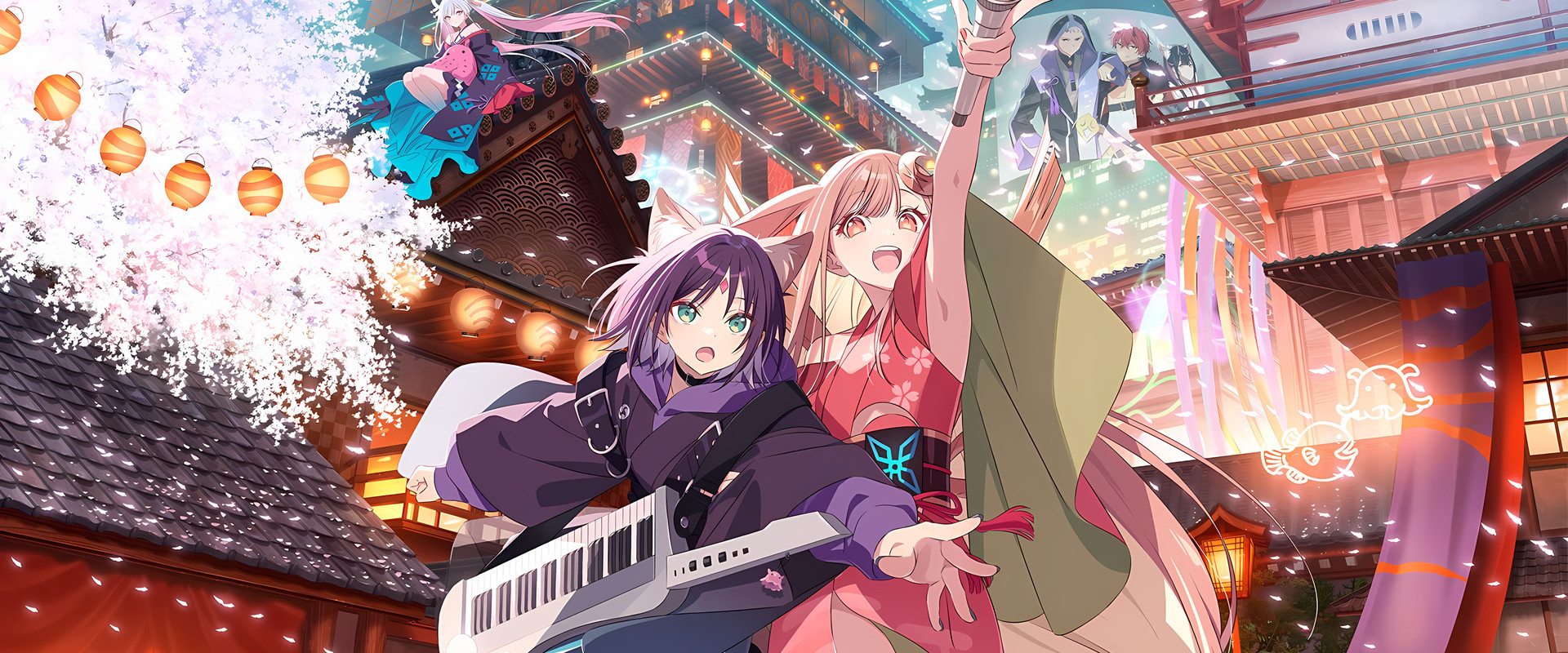 Cosmic Princess Kaguya! backdrop