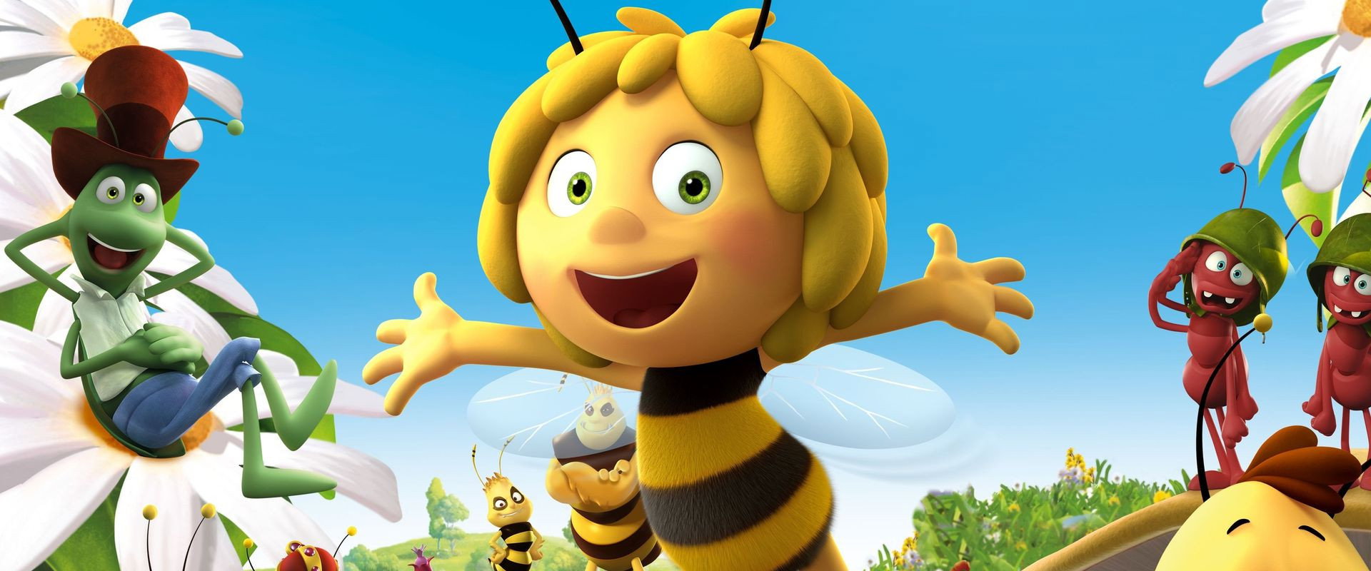 Maya the Bee Movie backdrop