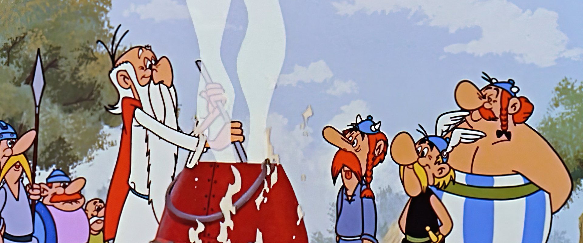 Asterix the Gaul backdrop